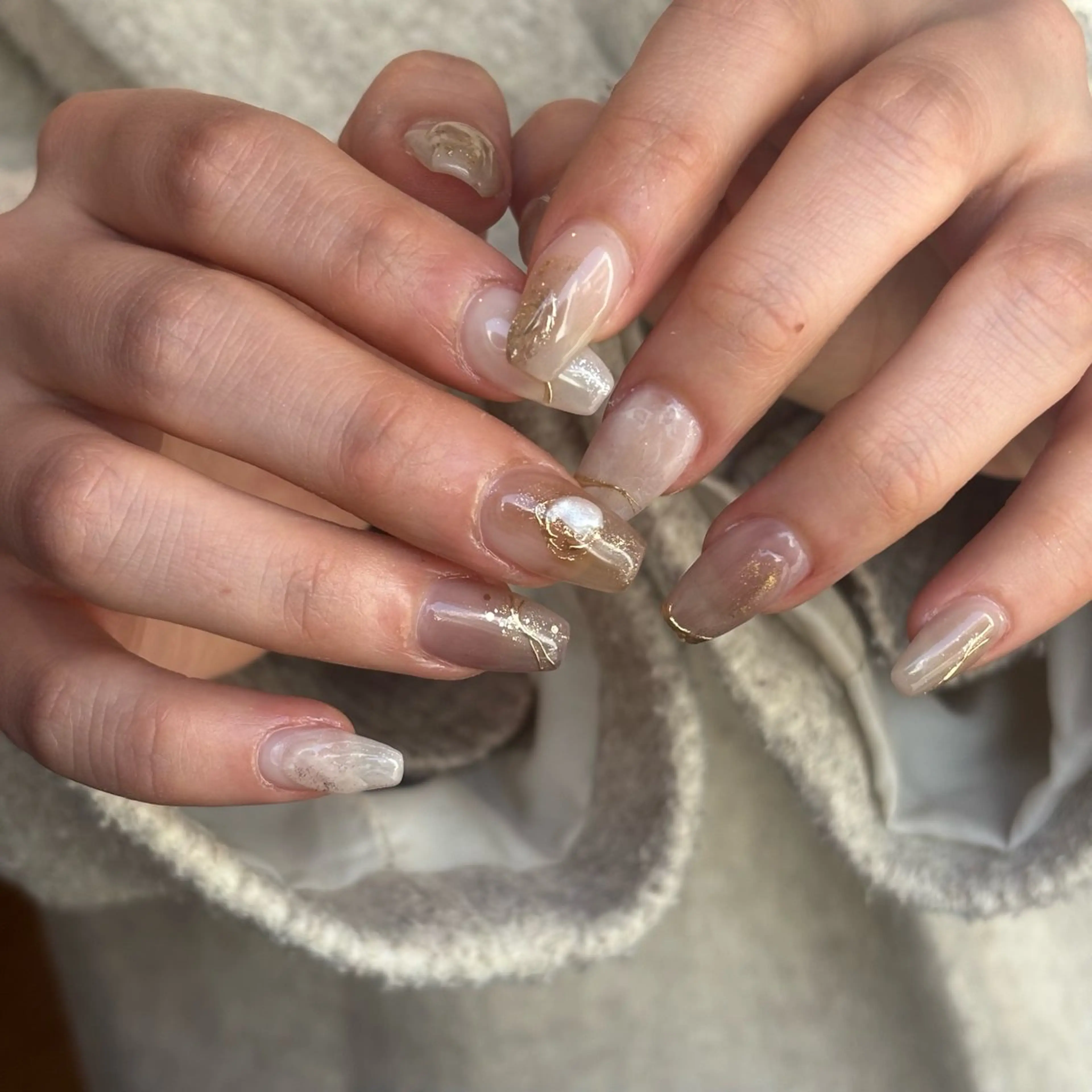 ネイル ハンドネイル scre as Etelのネイルデザイン