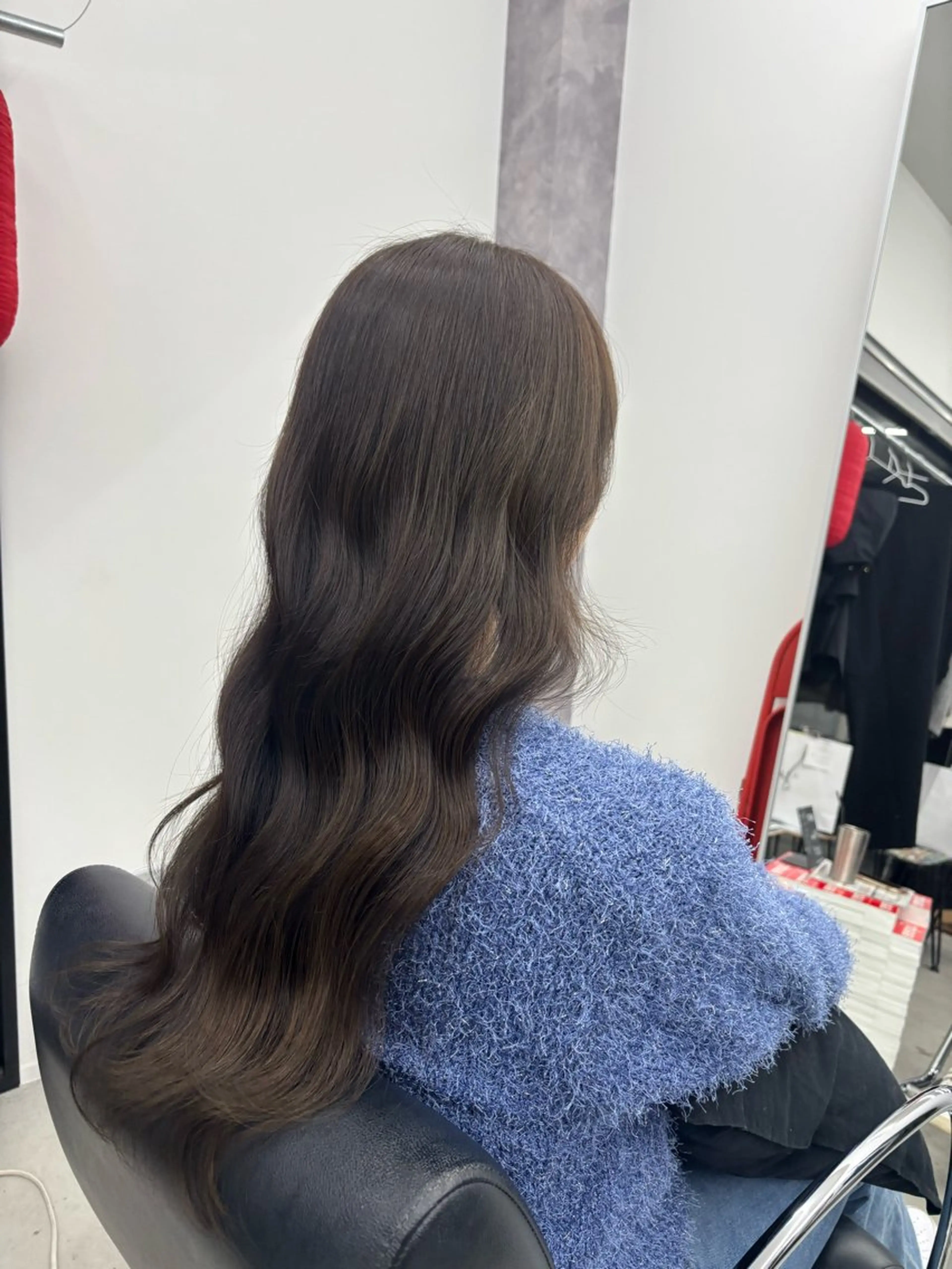ロング カラー カット ヘアカラー MEMENTO YUZUのヘアスタイル