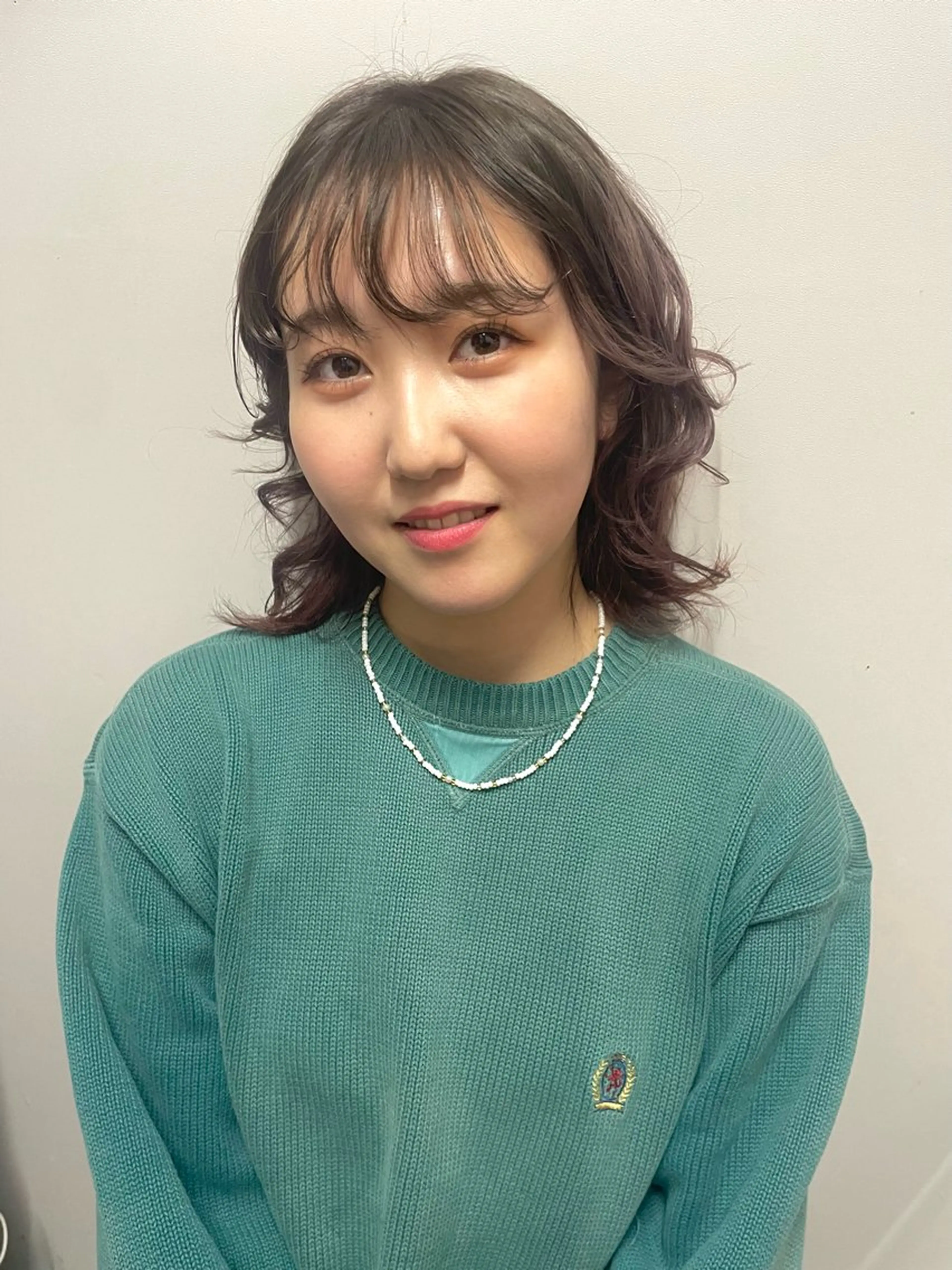 ミディアム 横田 愛梨のヘアスタイル