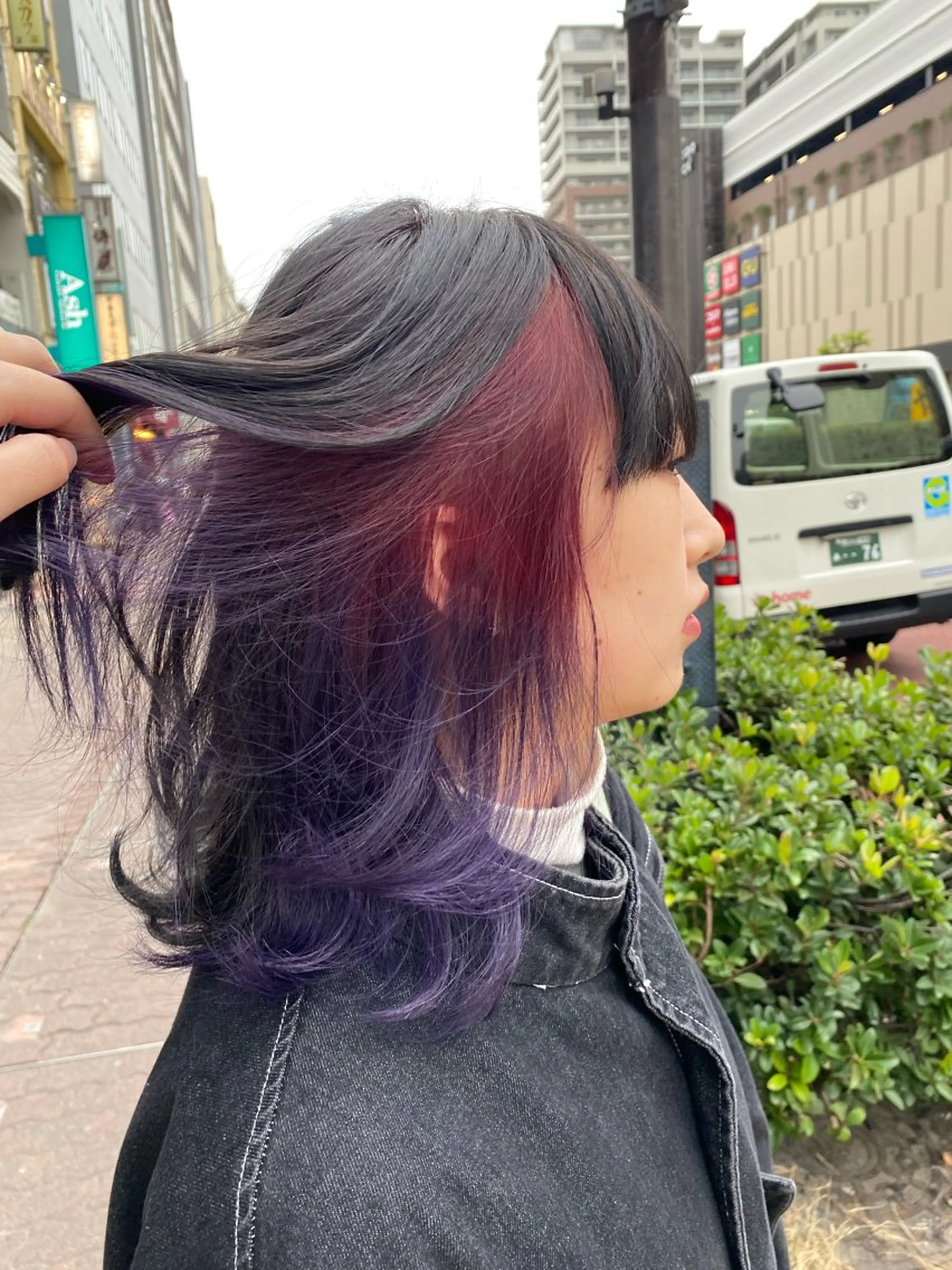 カラー 清 亜由佳のヘアスタイル