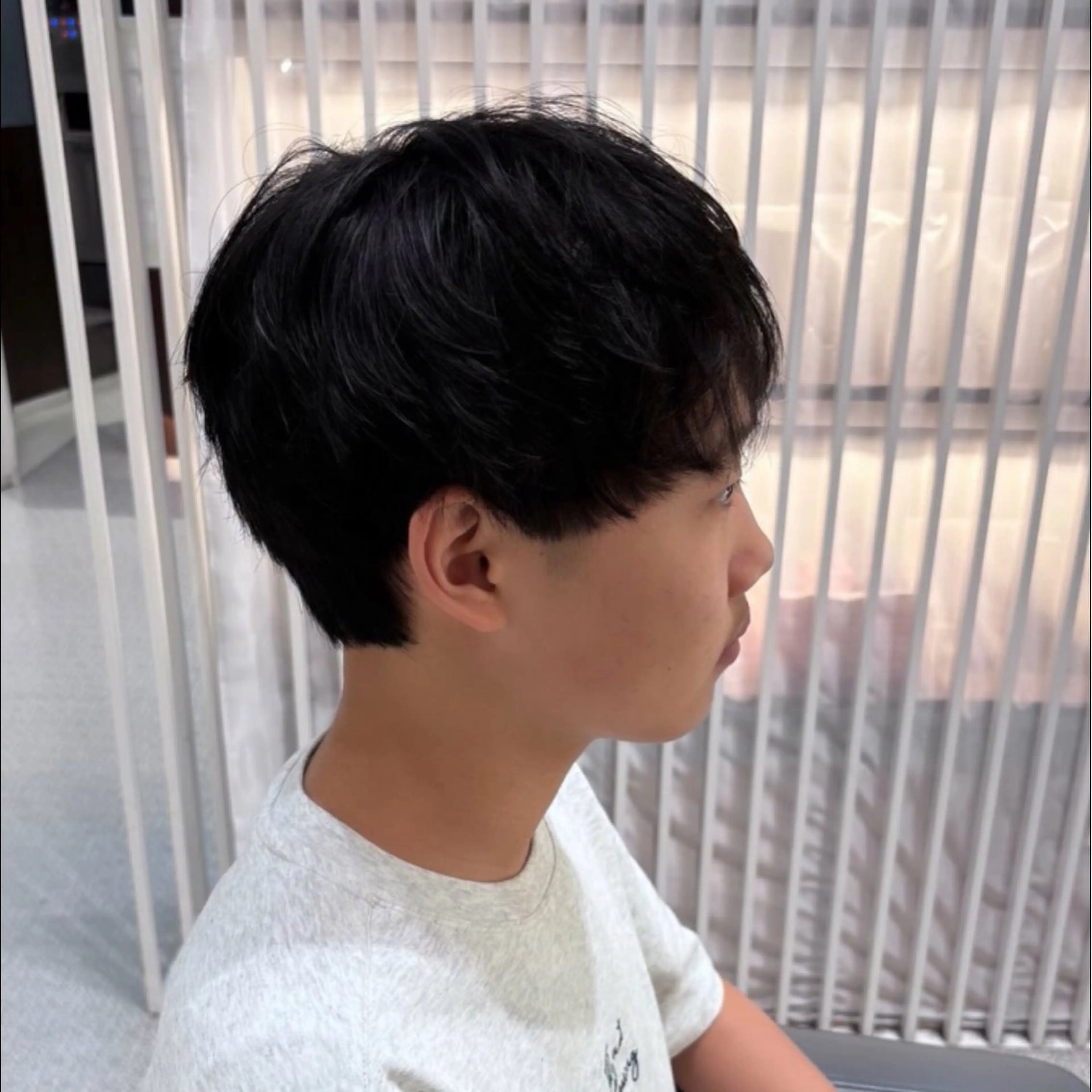 ショート メンズ マッシュ 田中 洸多のヘアスタイル