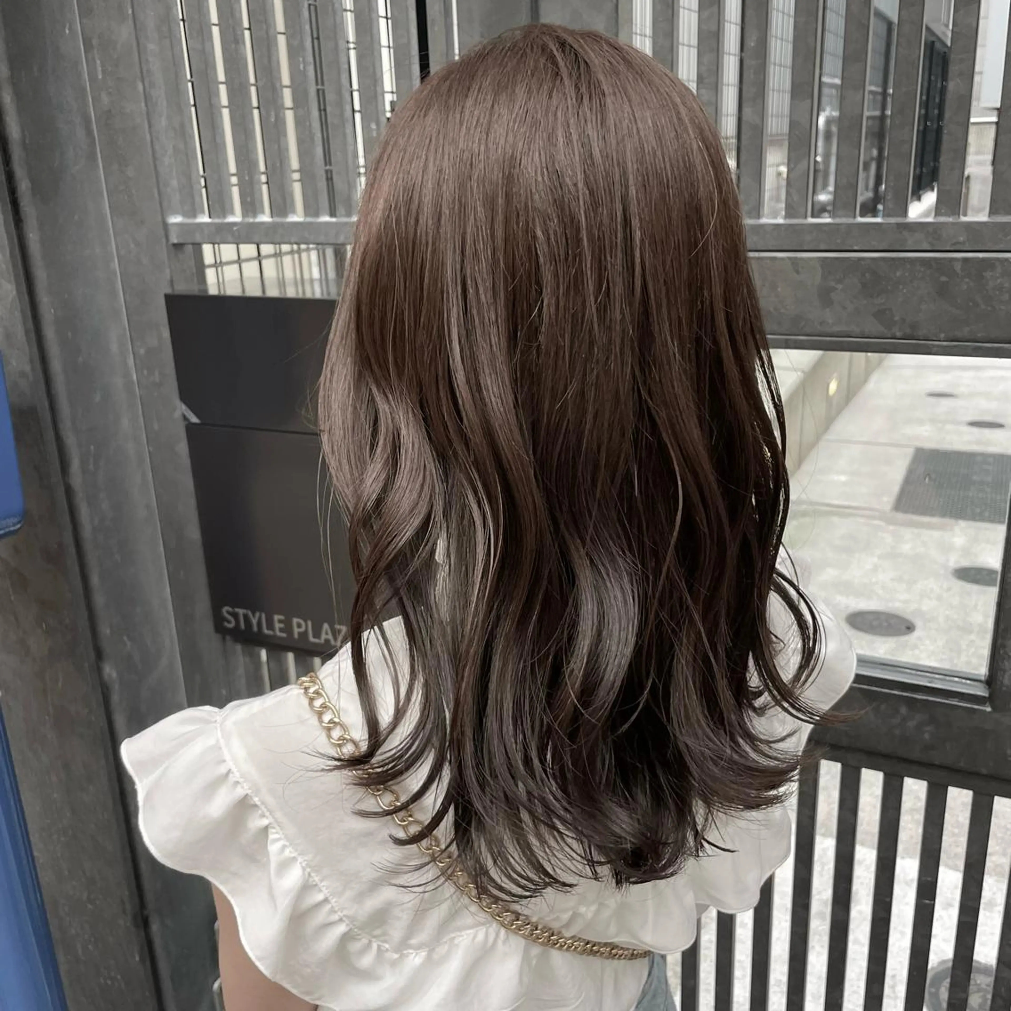 ミディアム カラー 縮毛矯正/髪質改善/ 石橋代智のヘアスタイル