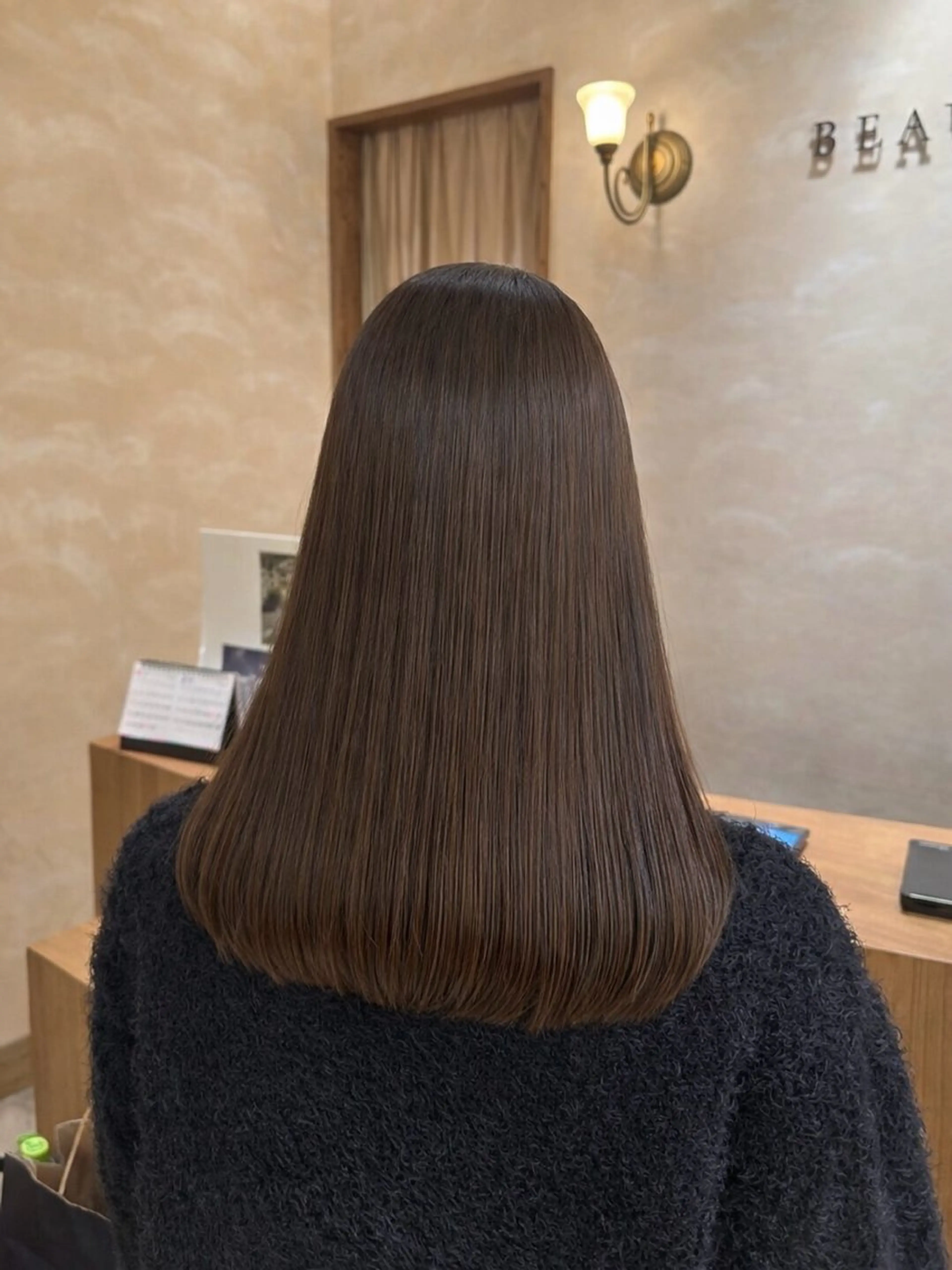 パーマ 縮毛矯正 髙橋 采来のヘアスタイル