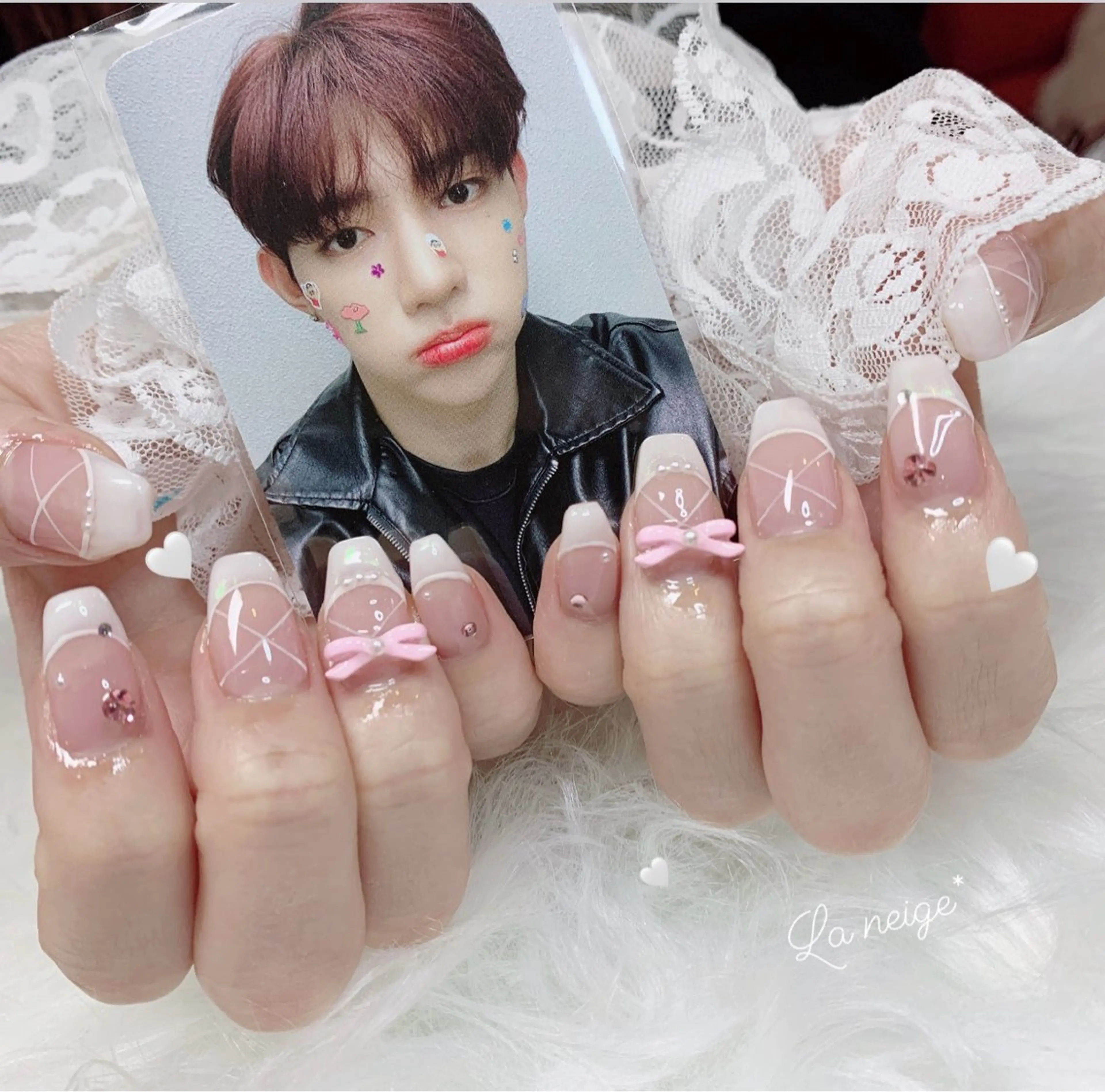 ネイル ハンドネイル La neige* yuki 🐩🌙のネイルデザイン