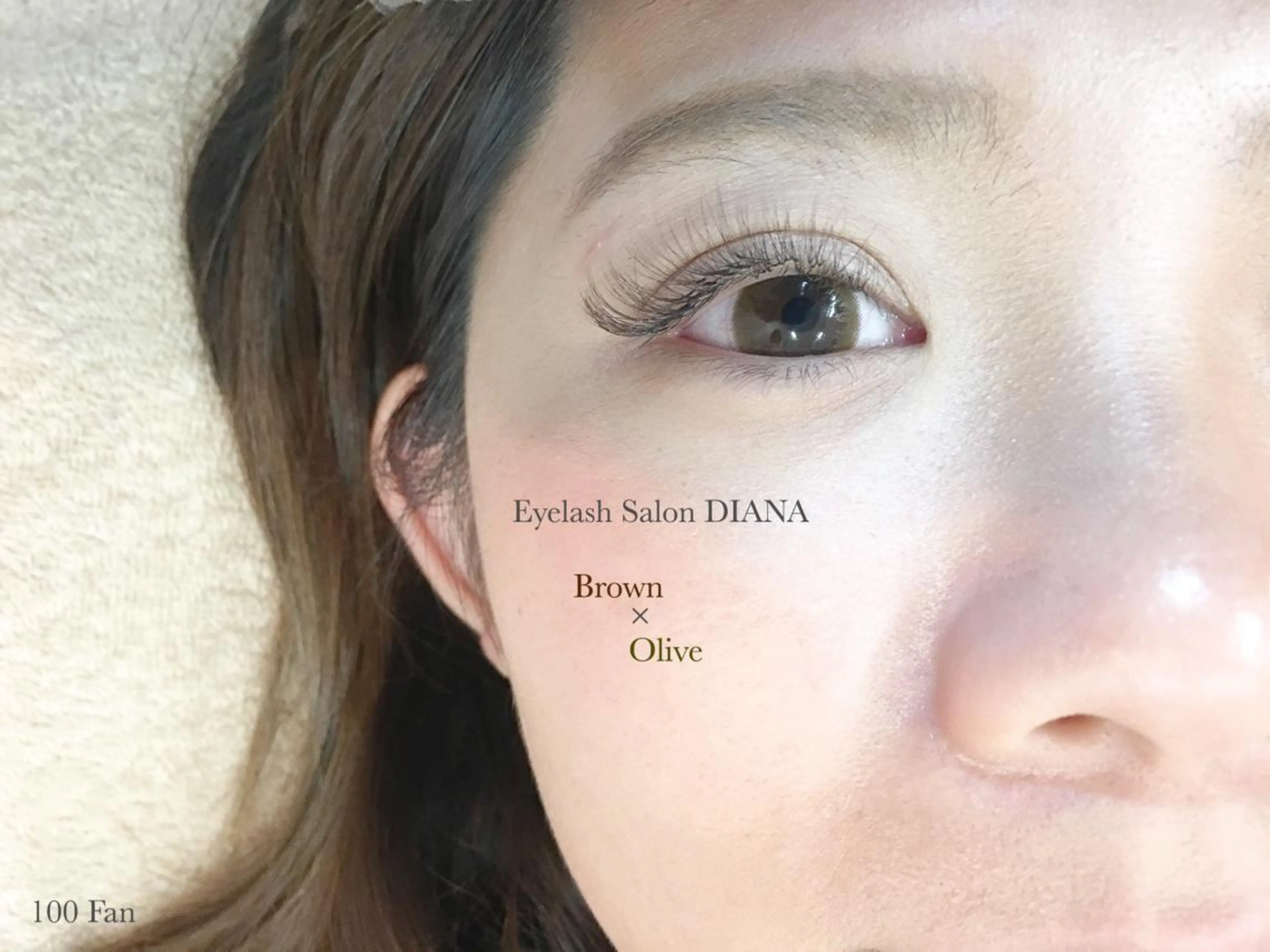 マツエク・マツパ Cカール カラーマツエク ボリュームラッシュ DIANA ·͜· Hamadaのマツエク・マツパデザイン