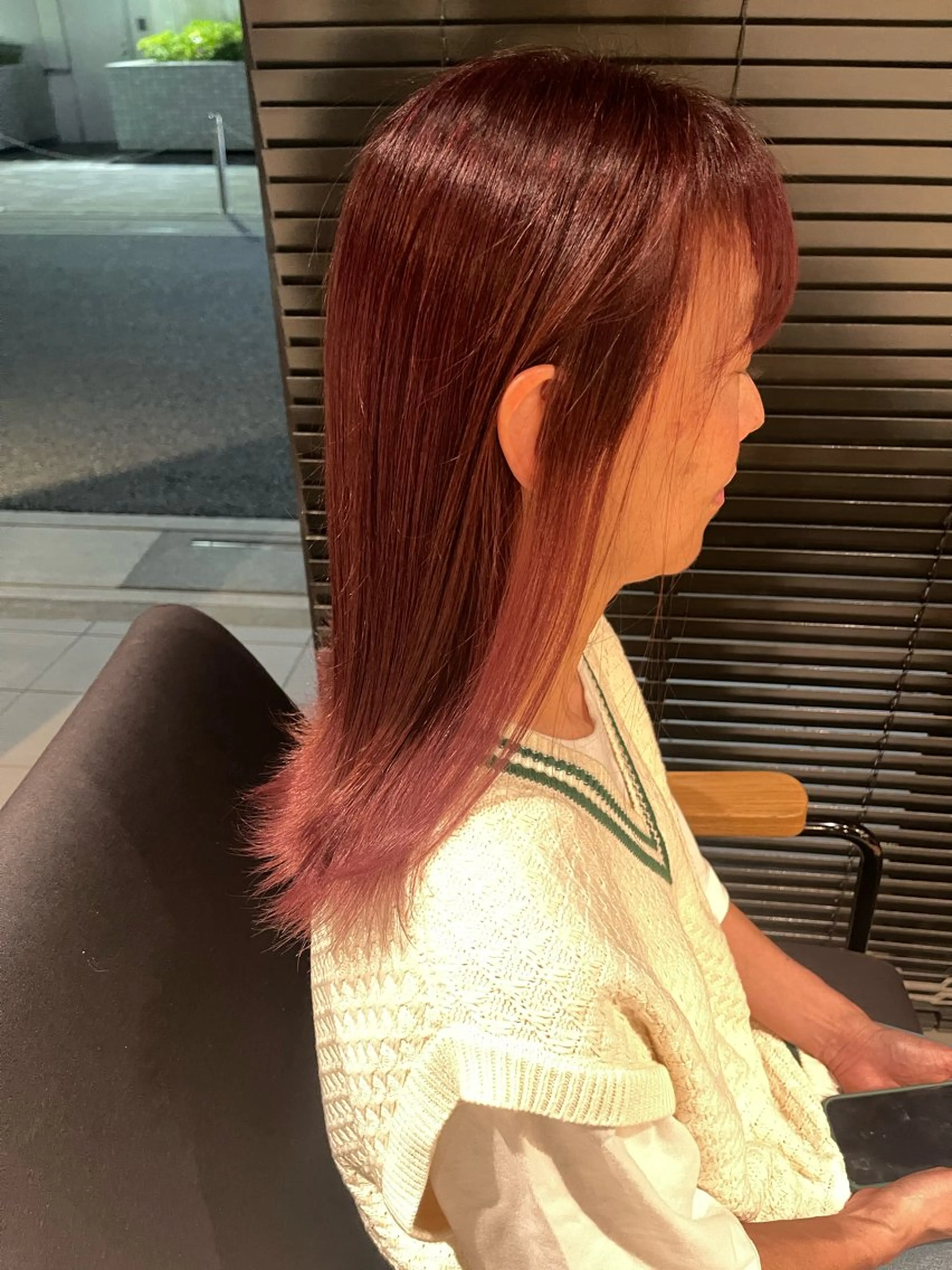 ミディアム rin 🖤〈大宮〉のヘアスタイル