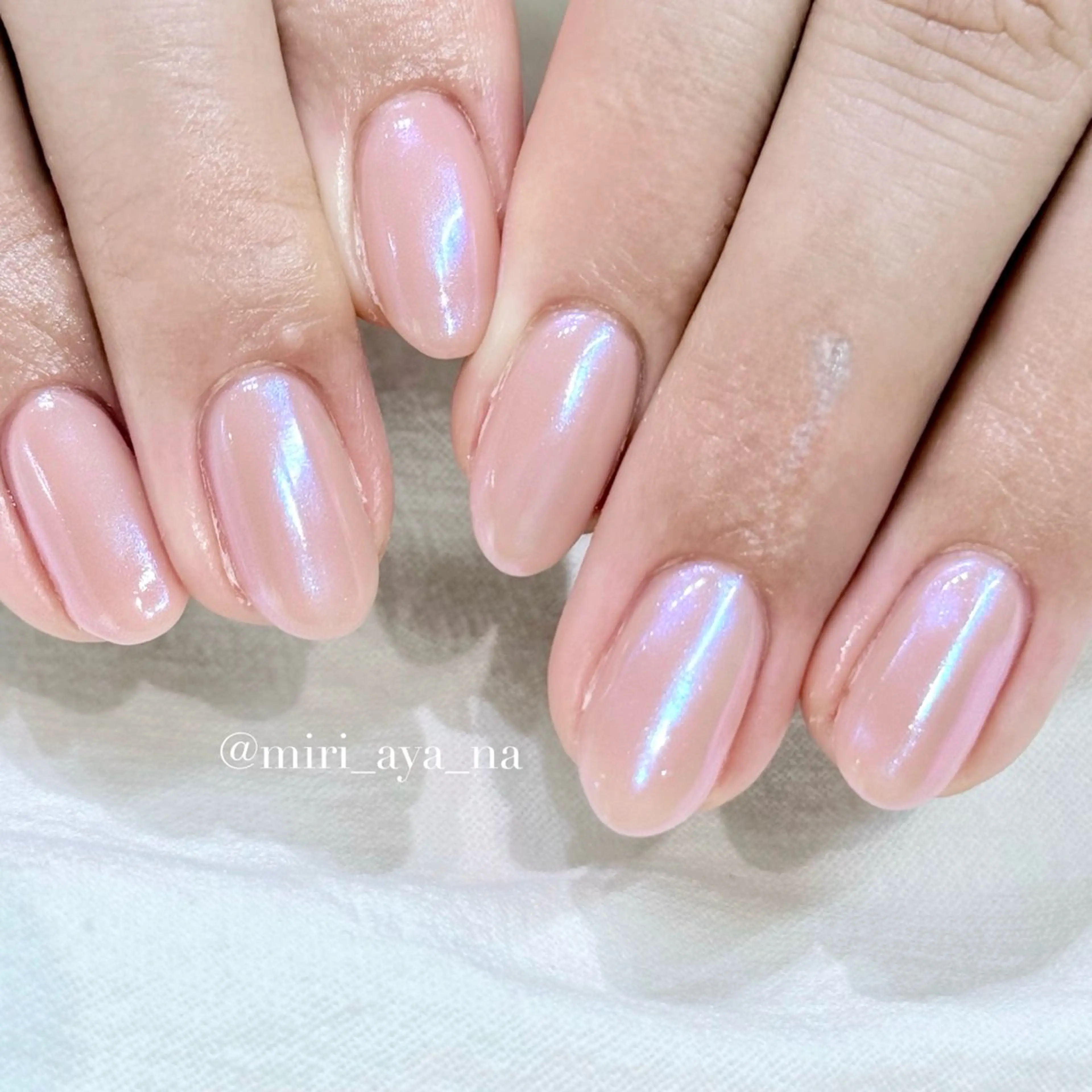 ネイル ハンドネイル 新宿代々木/ちゅるん キレイめ/miriのネイルデザイン