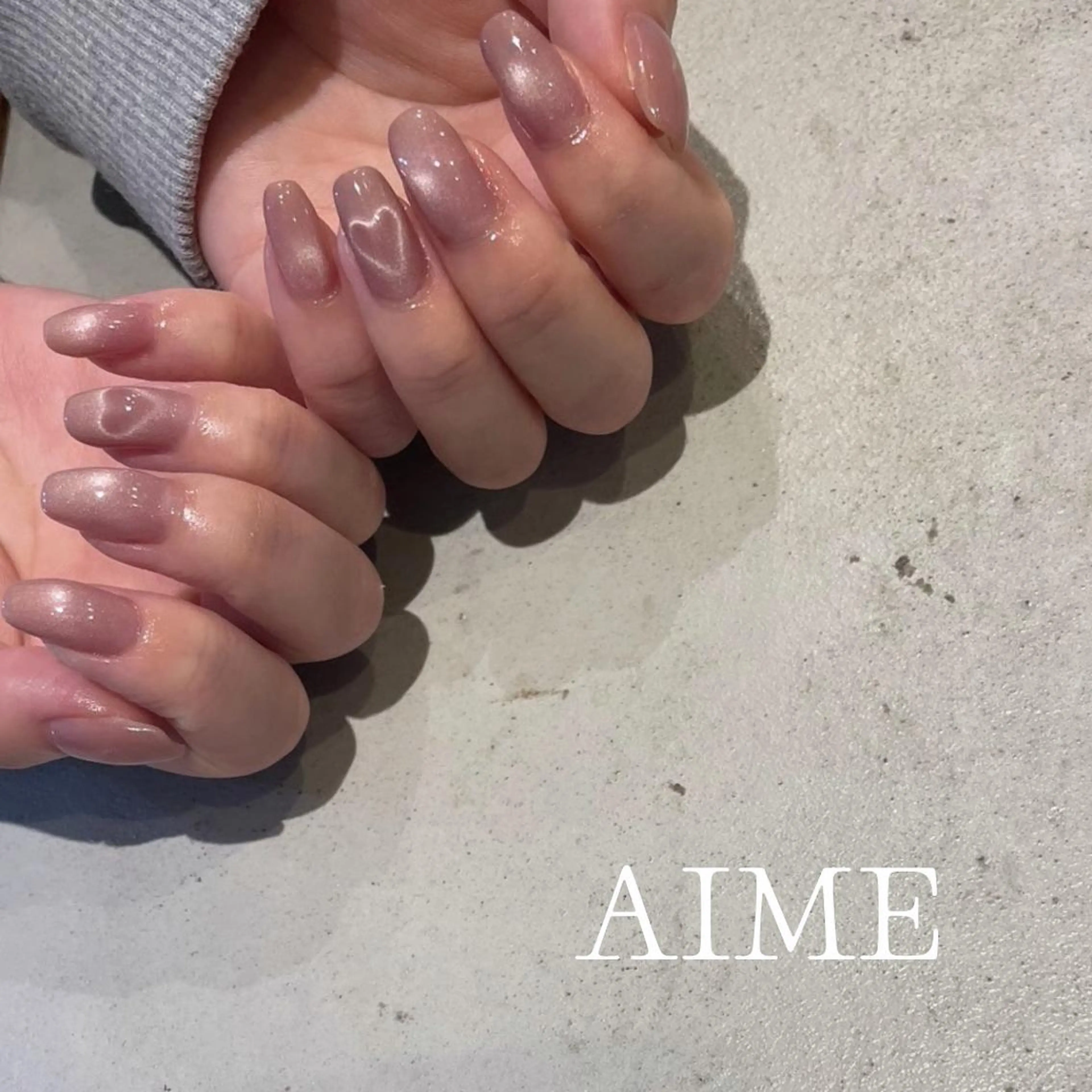 ネイル アートネイル ハンドネイル AIME （momo）のネイルデザイン