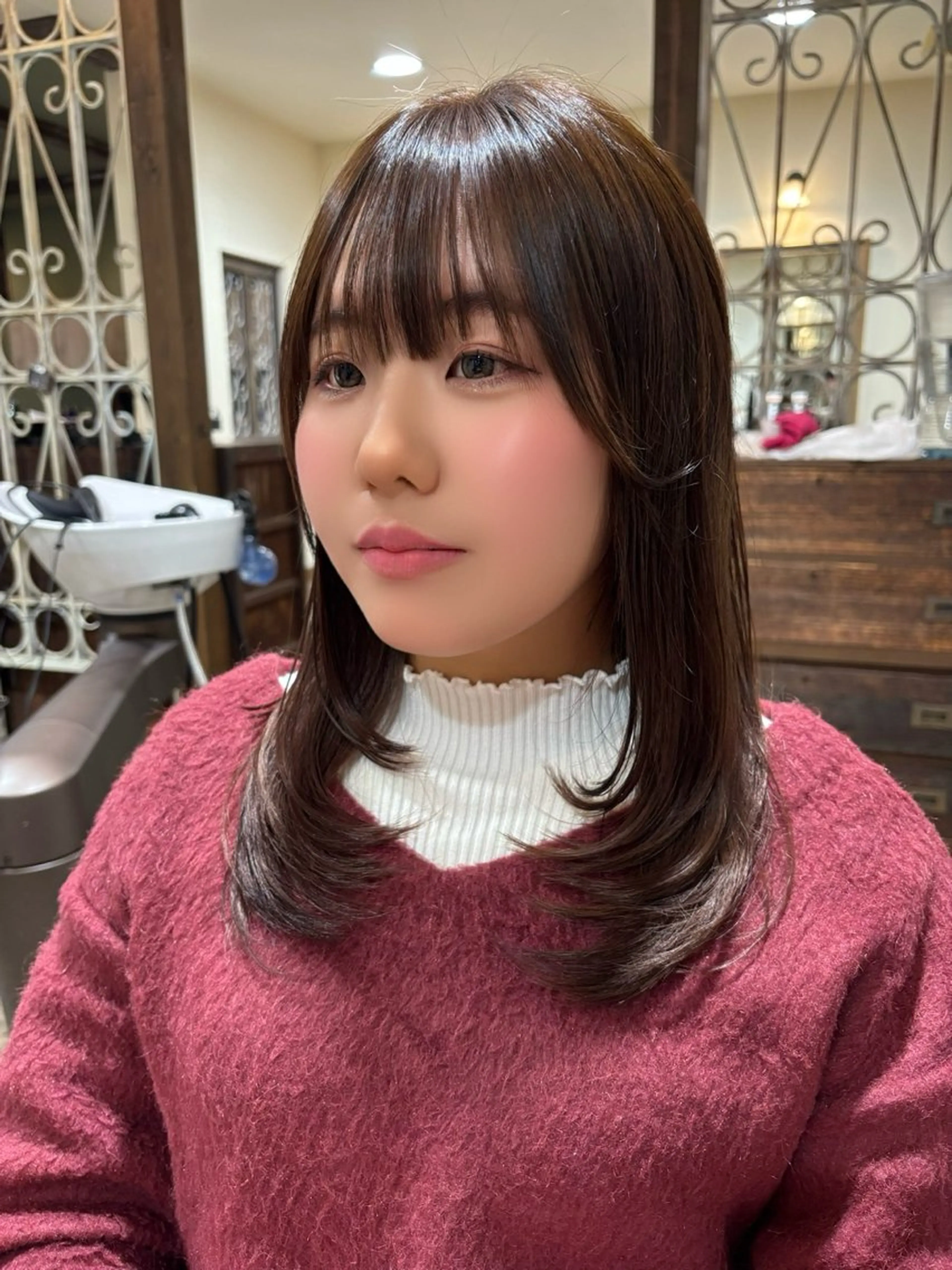 (4月・5月限定⛄️)人気NO1🏅お悩み解消カット✂️＋似合わせカラー🩵＋Aujuaトリートメント✨の写真