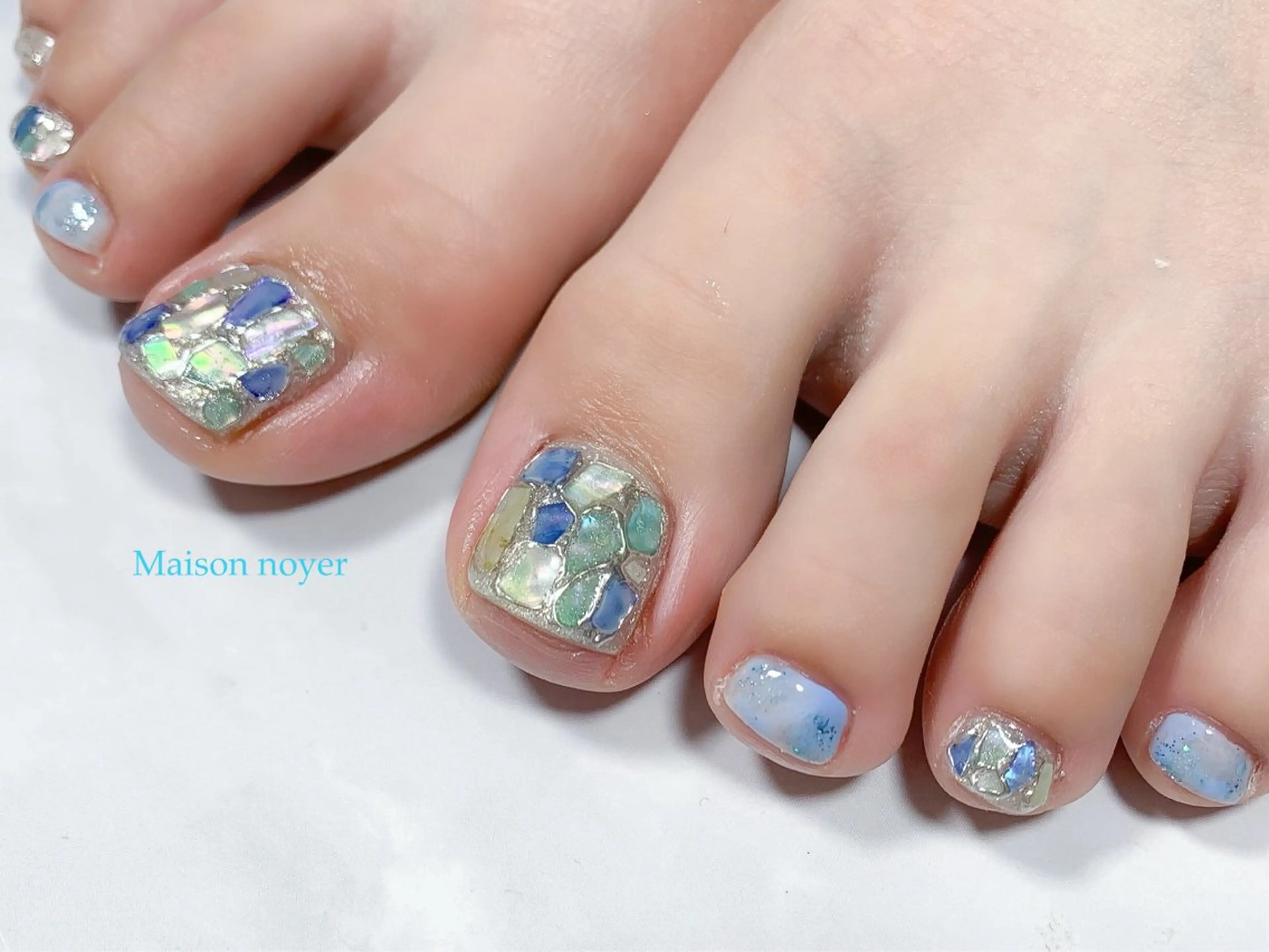 ネイル フットネイル Maison noyerのネイルデザイン