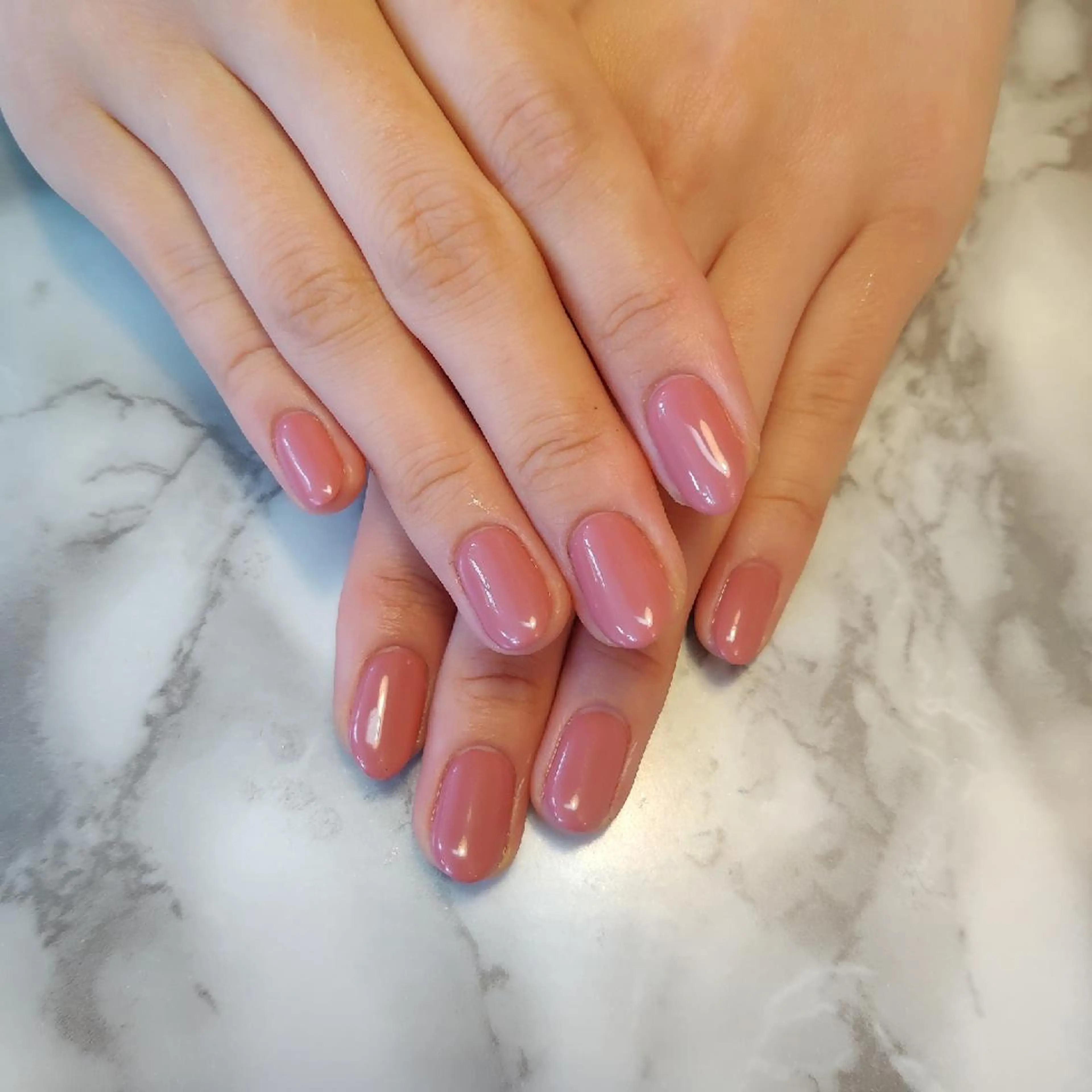 ネイル ワンカラーネイル ジェヌインネイル 河内のネイルデザイン