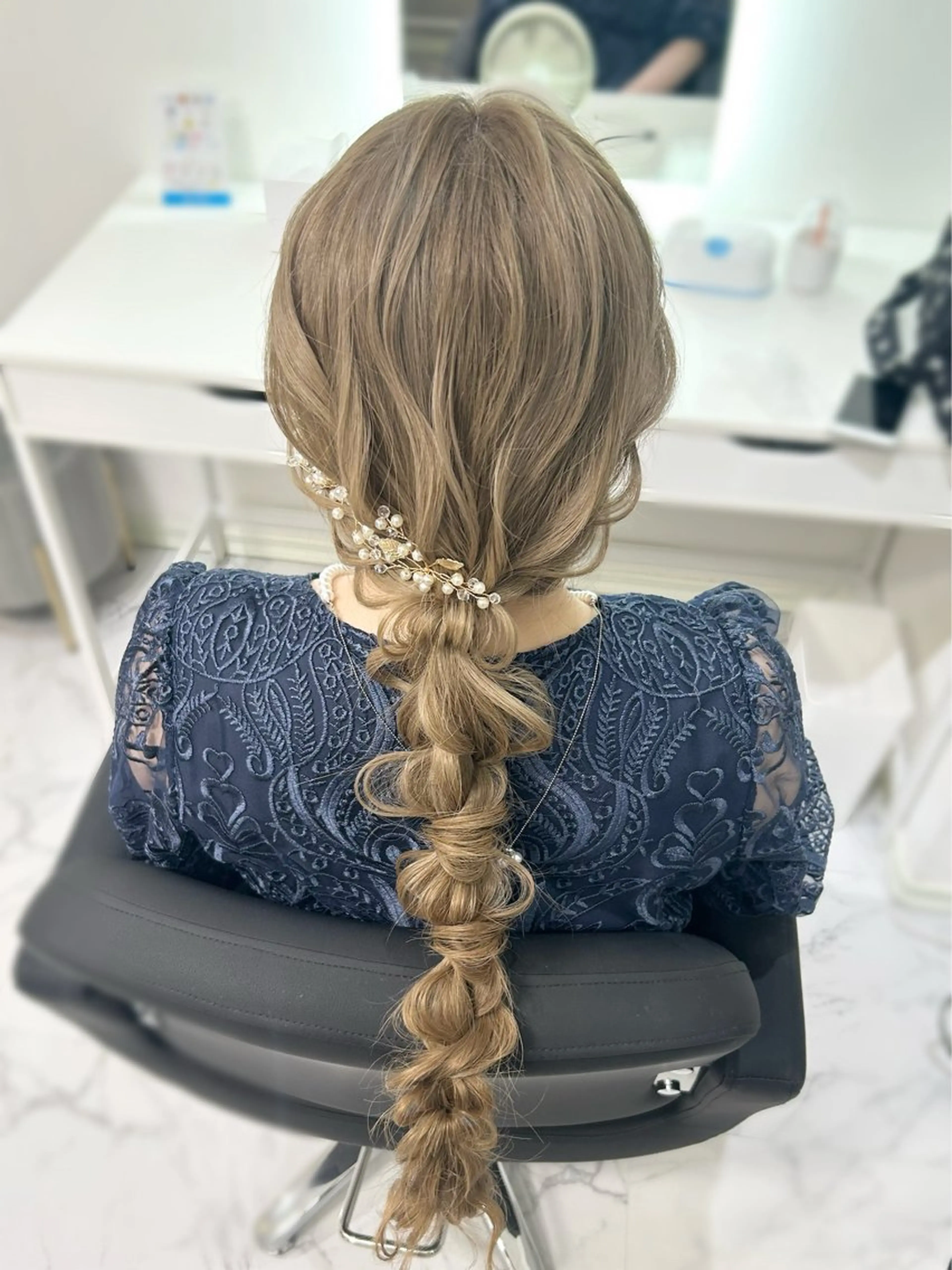 ロング ヘアアレンジ ヘアセット ヘアセット専門店 Rのヘアスタイル