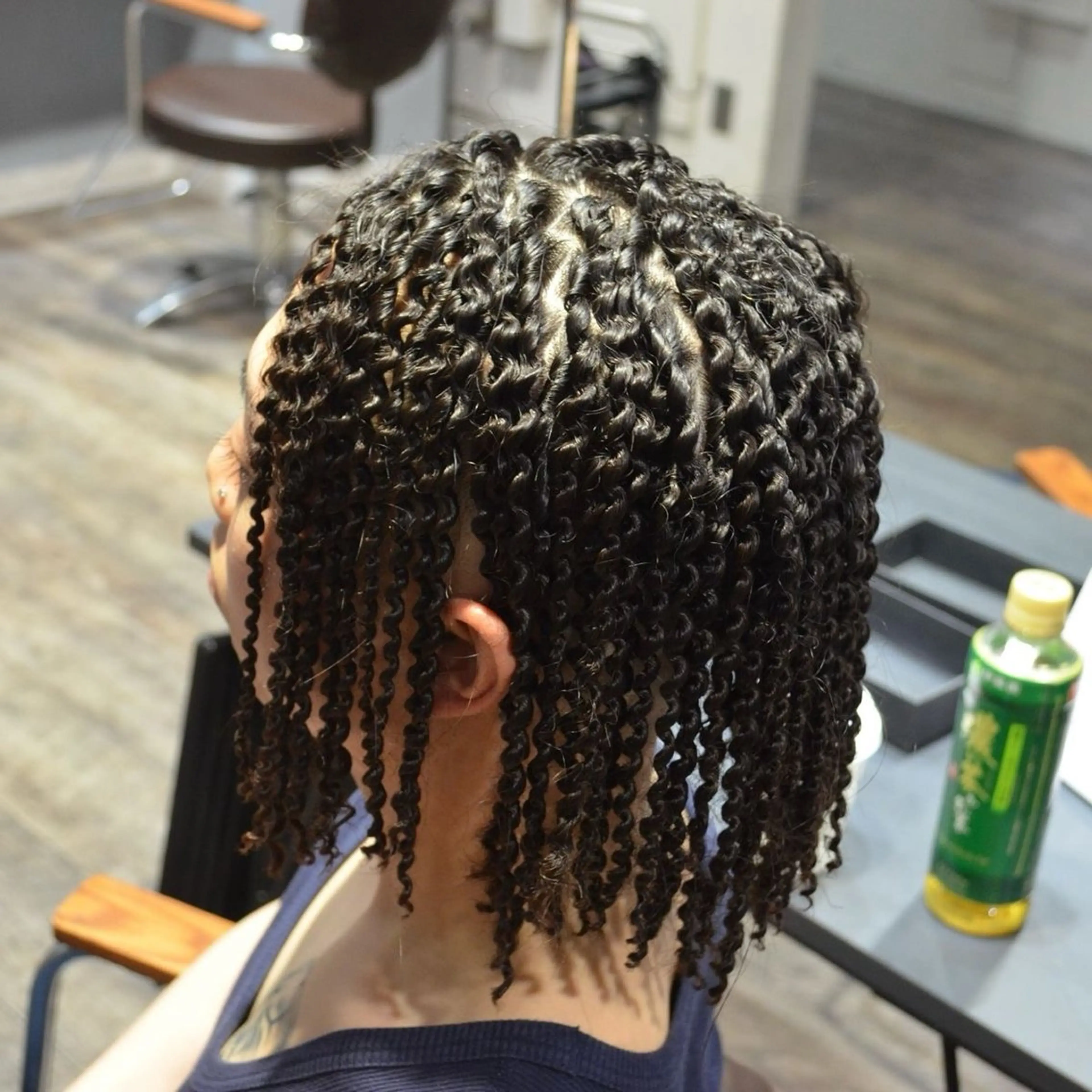 パーマ 栫 雄大のヘアスタイル