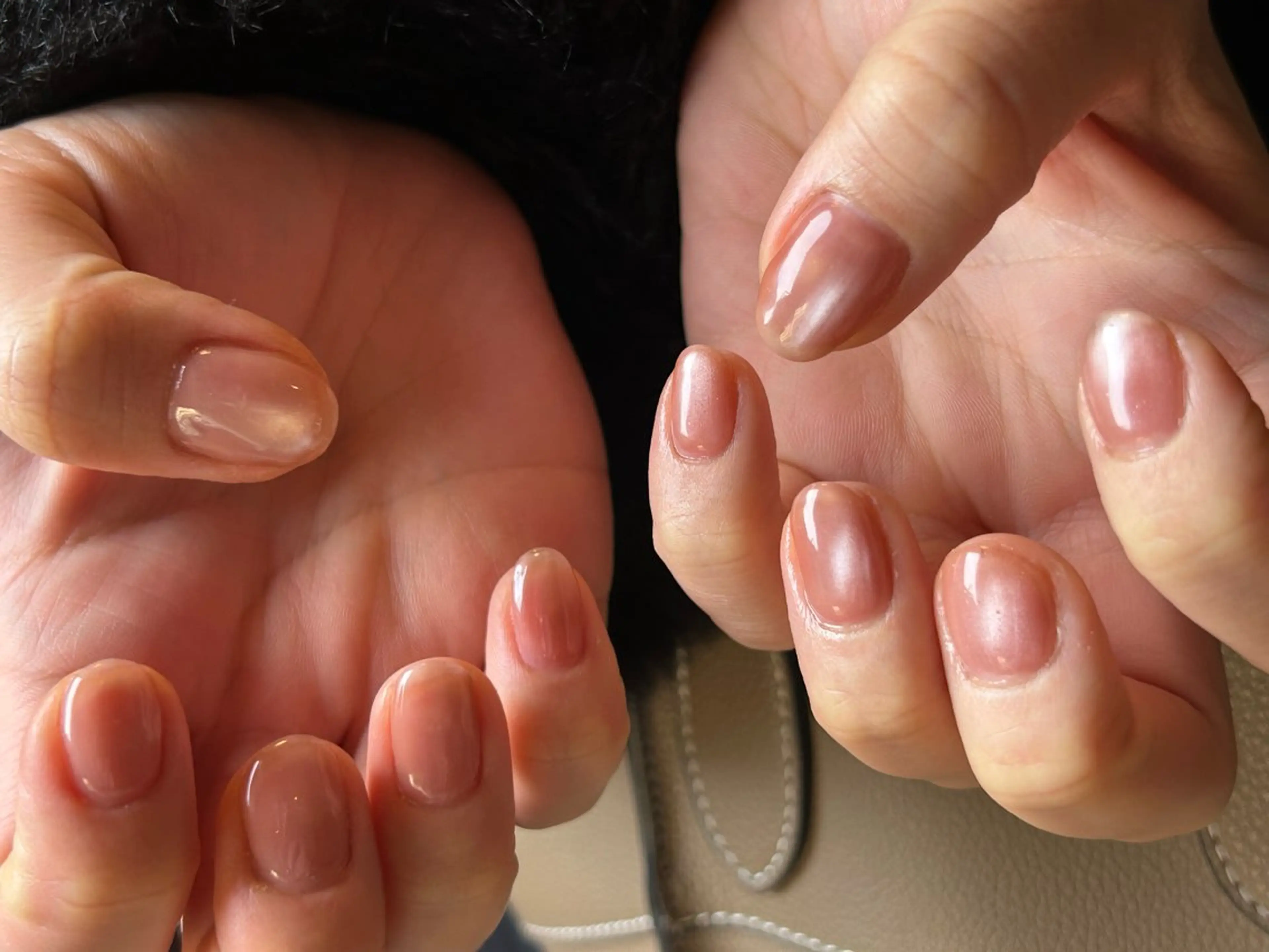 ネイル オーロラネイル フットネイル フレンチネイル ジェルネイル ハート ハンドネイル mogunail &blowのネイルデザイン