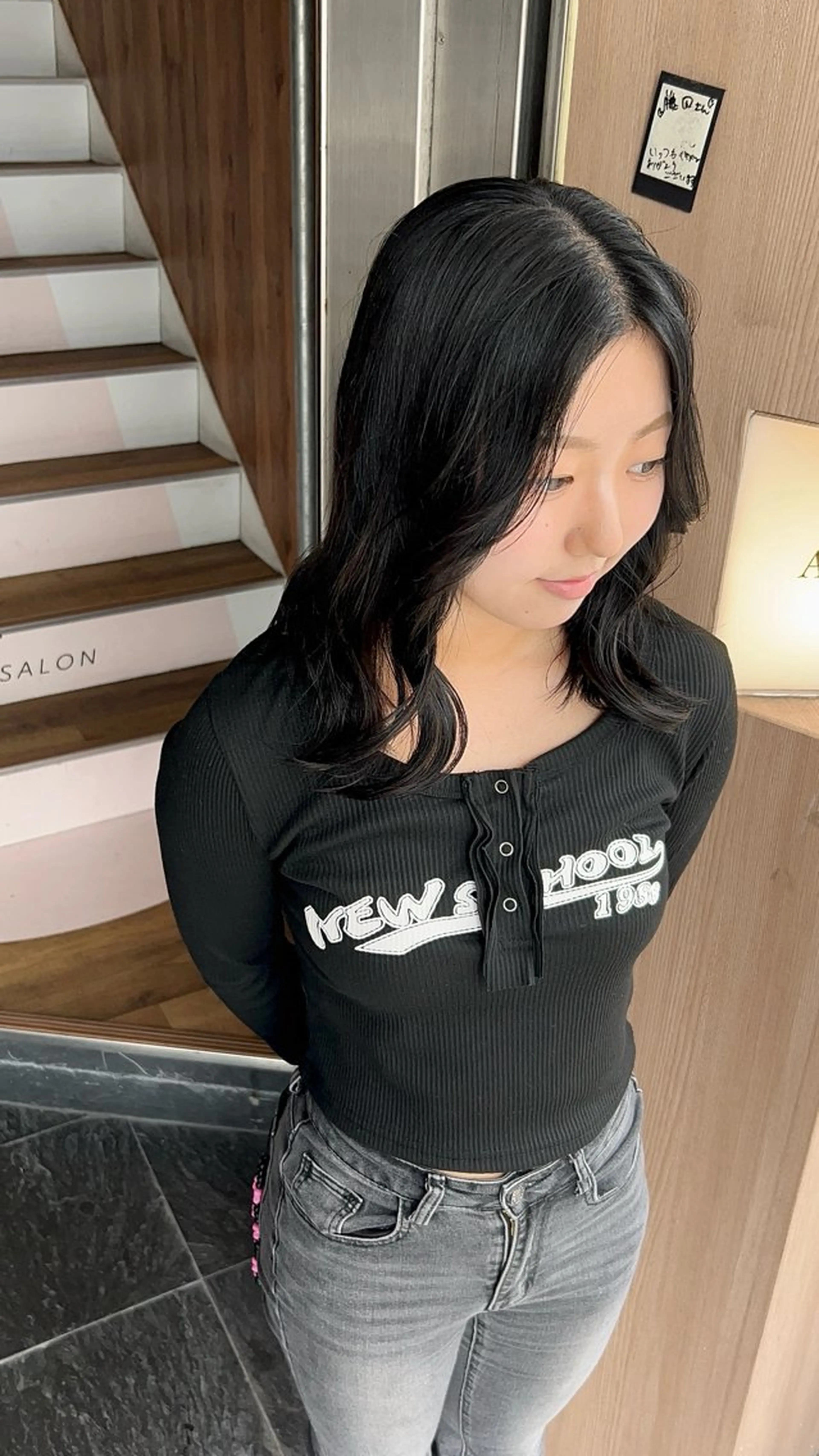 ロング カット ヘアカラー トリートメント 【春カラーWカラー】 【暗髪&暖色系】圭真のヘアスタイル