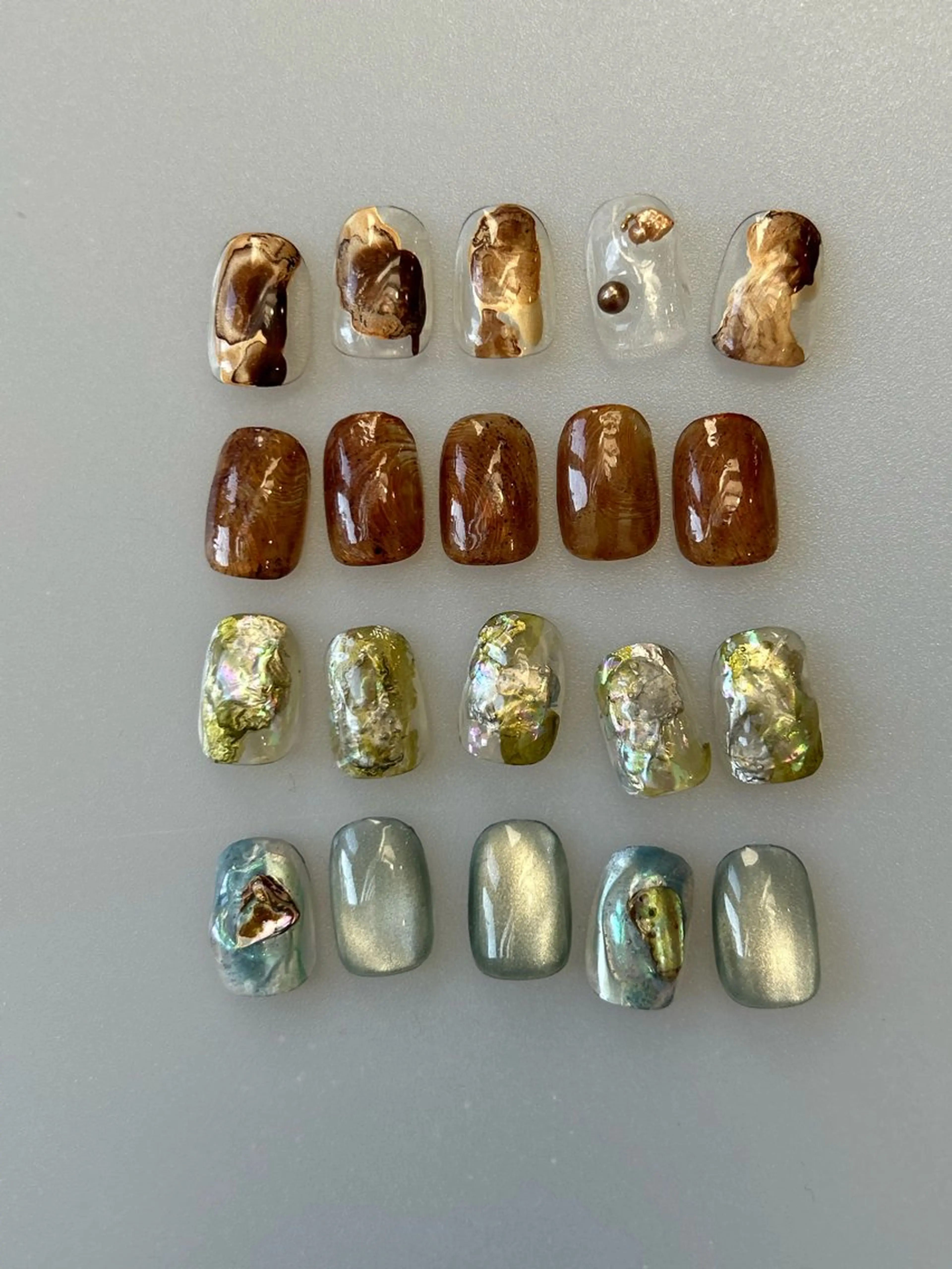 ネイル フラッシュネイル マグネットネイル ニュアンスネイル conq所属・Kyu_西荻窪 Nail Conqのネイルデザイン