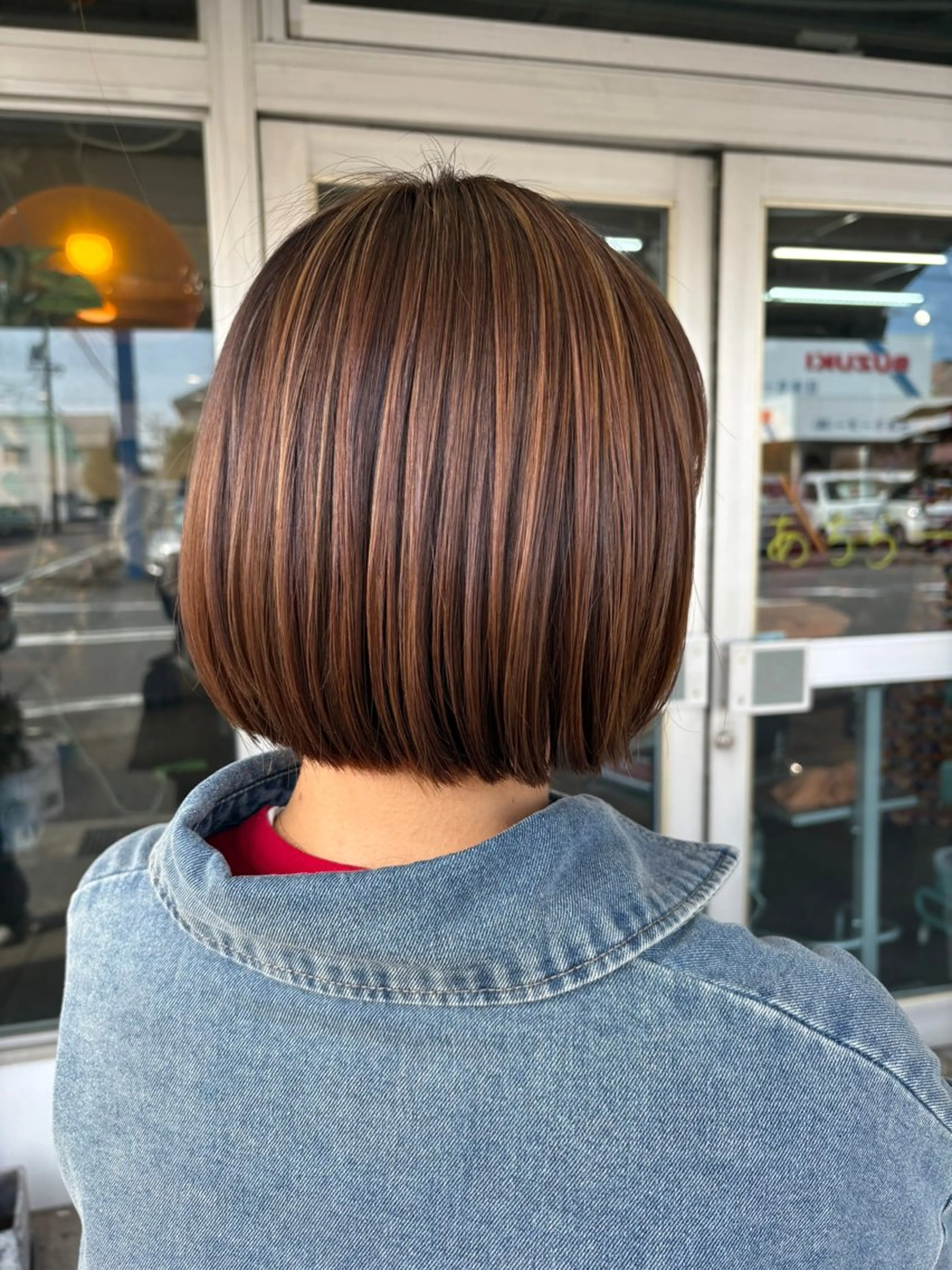 ショート カット shiho/レイヤー /透明感カラーのヘアスタイル