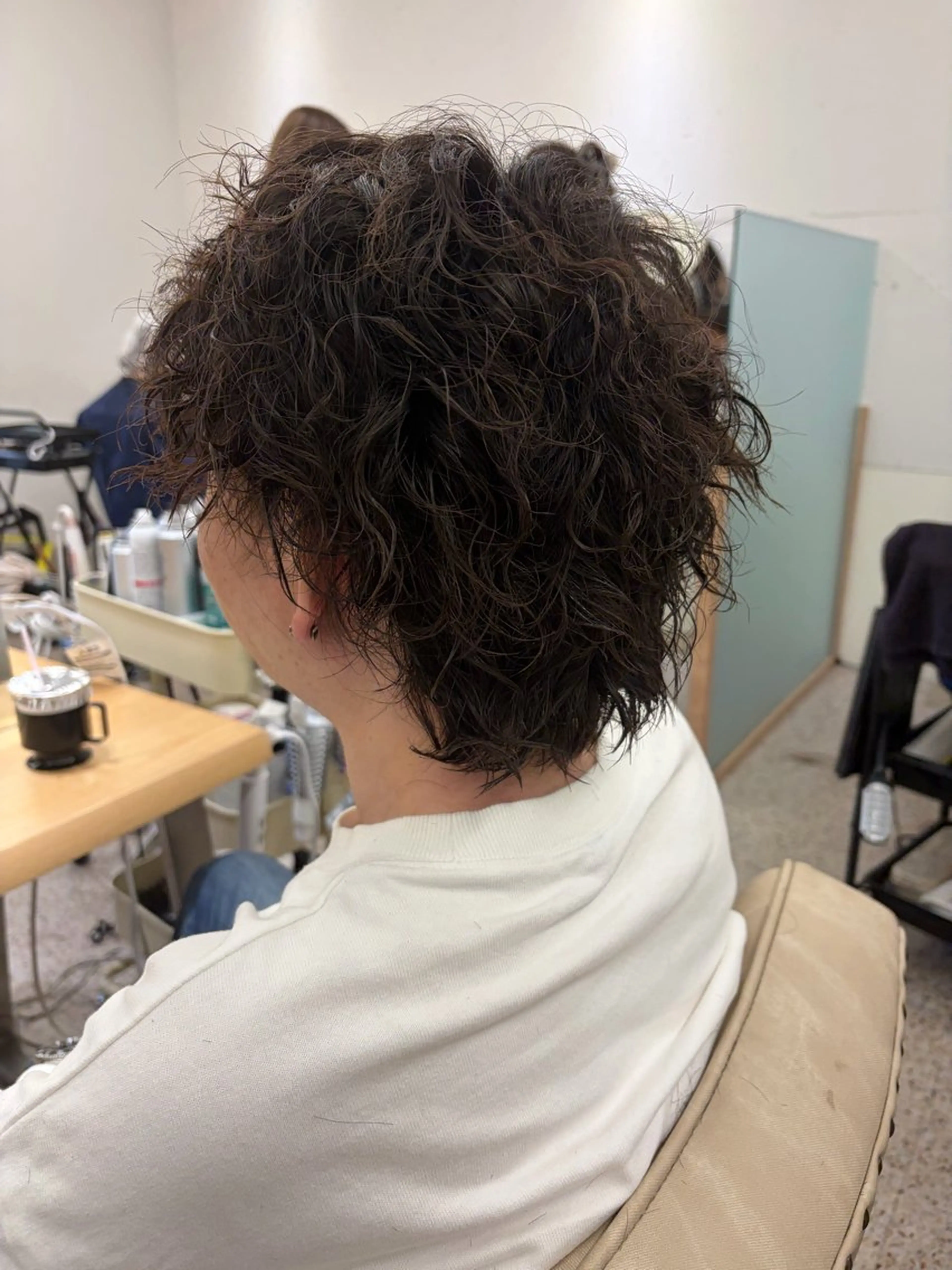 メンズ カット パーマ ユニカバイミリー MISAKI🫧のヘアスタイル