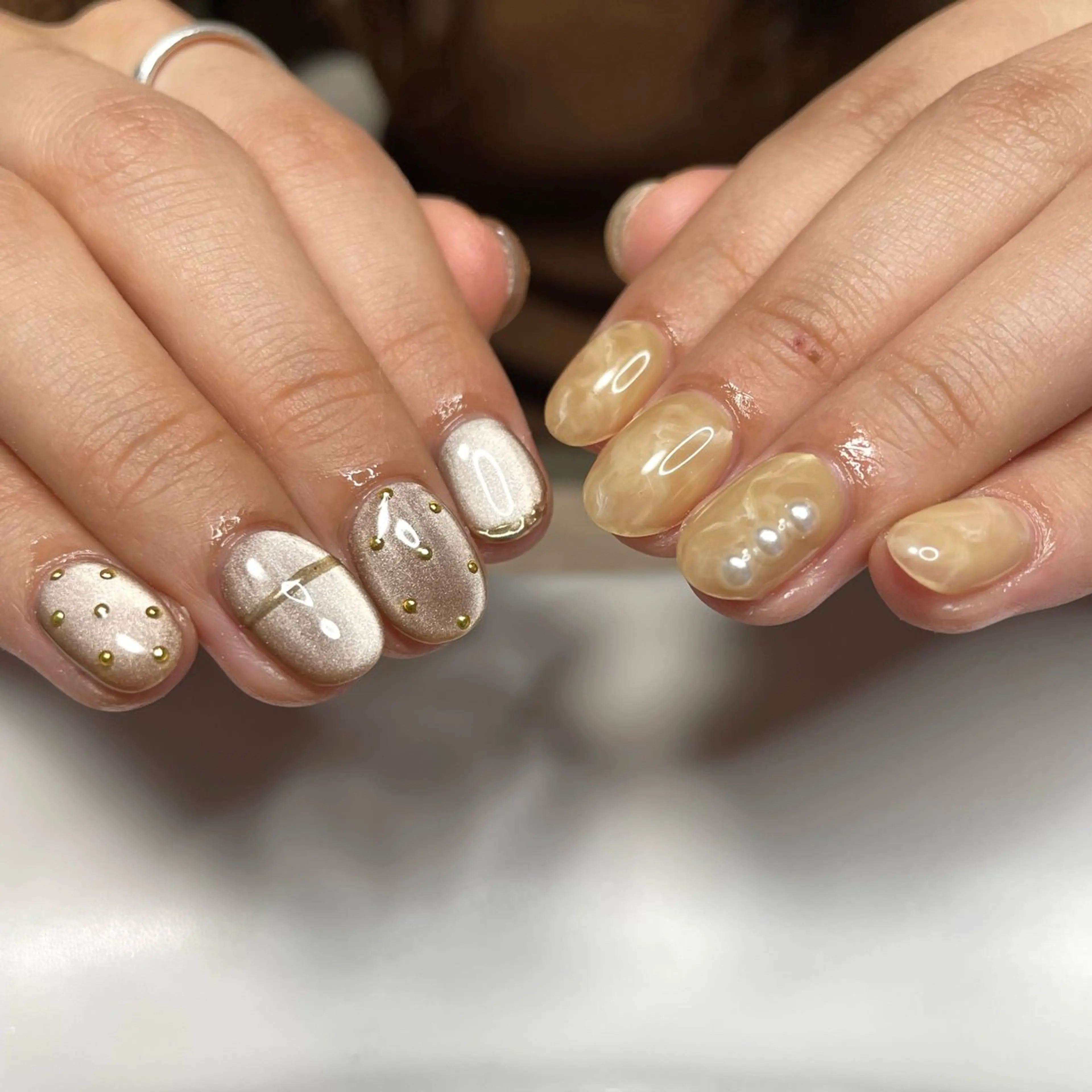 ネイル ハンドネイル ハンドケア nailsalon SuMILEのネイルデザイン