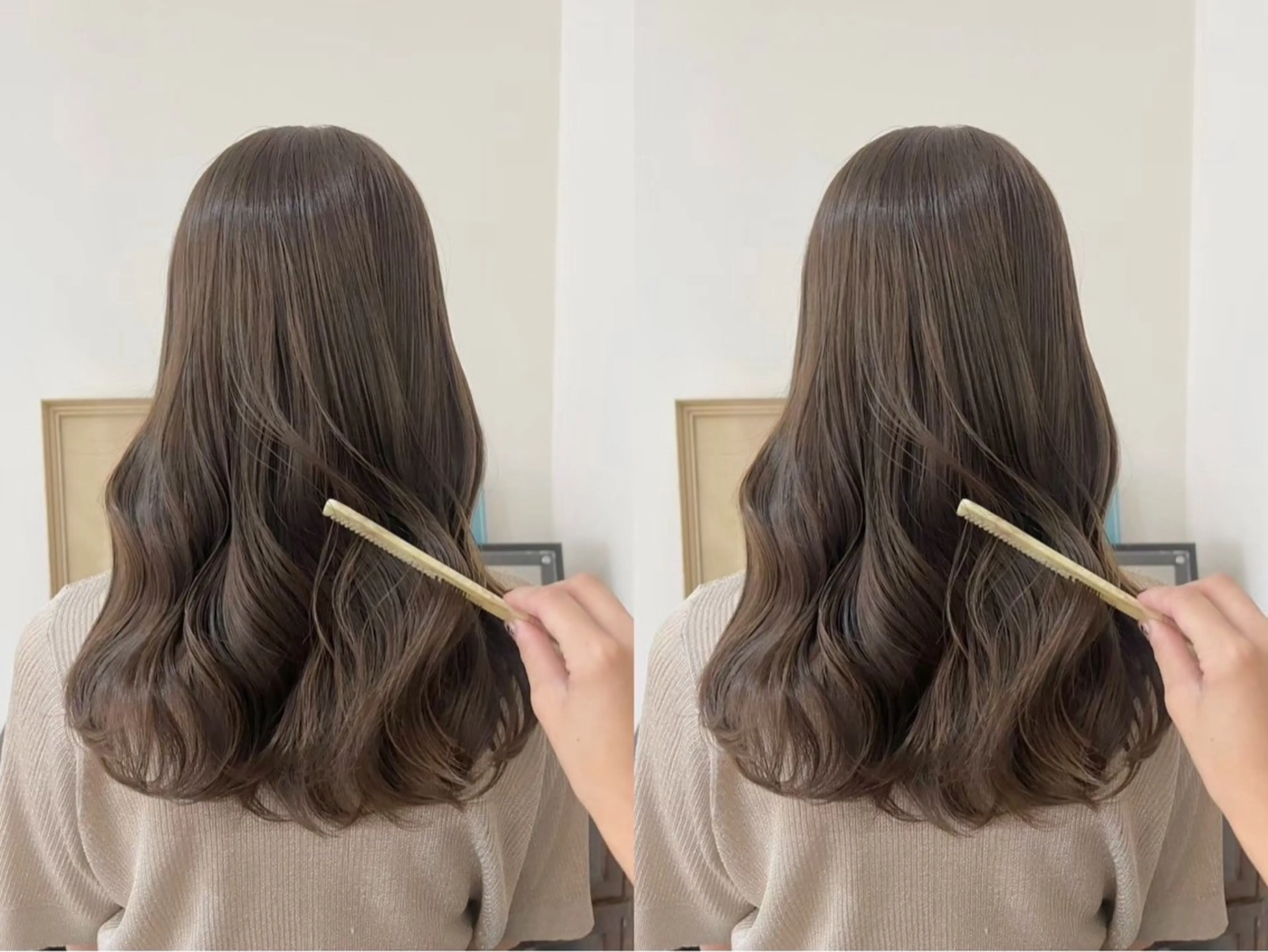 カラー ヘアカラー 石井 ひまりのヘアスタイル
