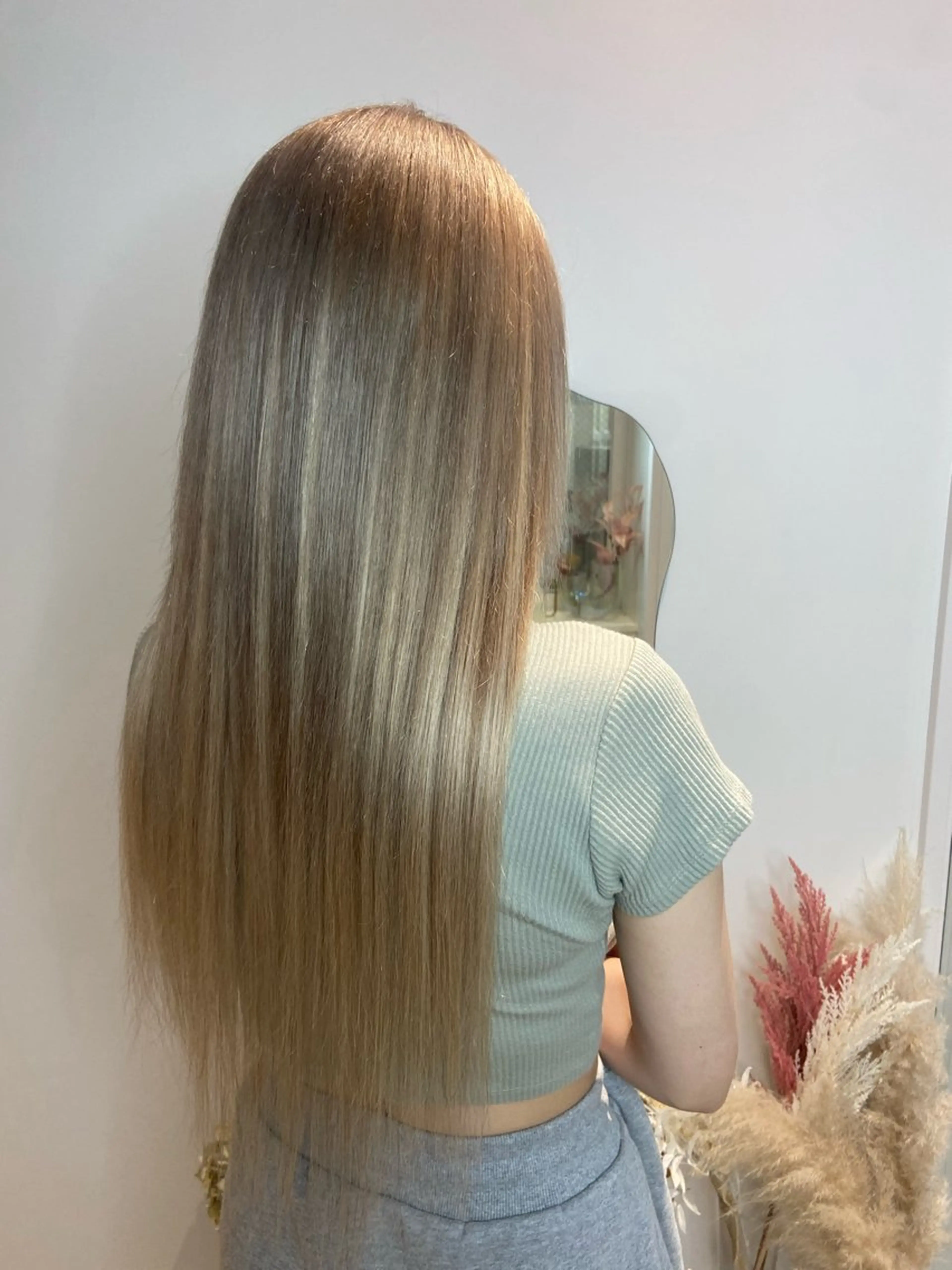 ロング ヘアカラー エクステ ハイトーン/エクステ 🫧minamiのヘアスタイル