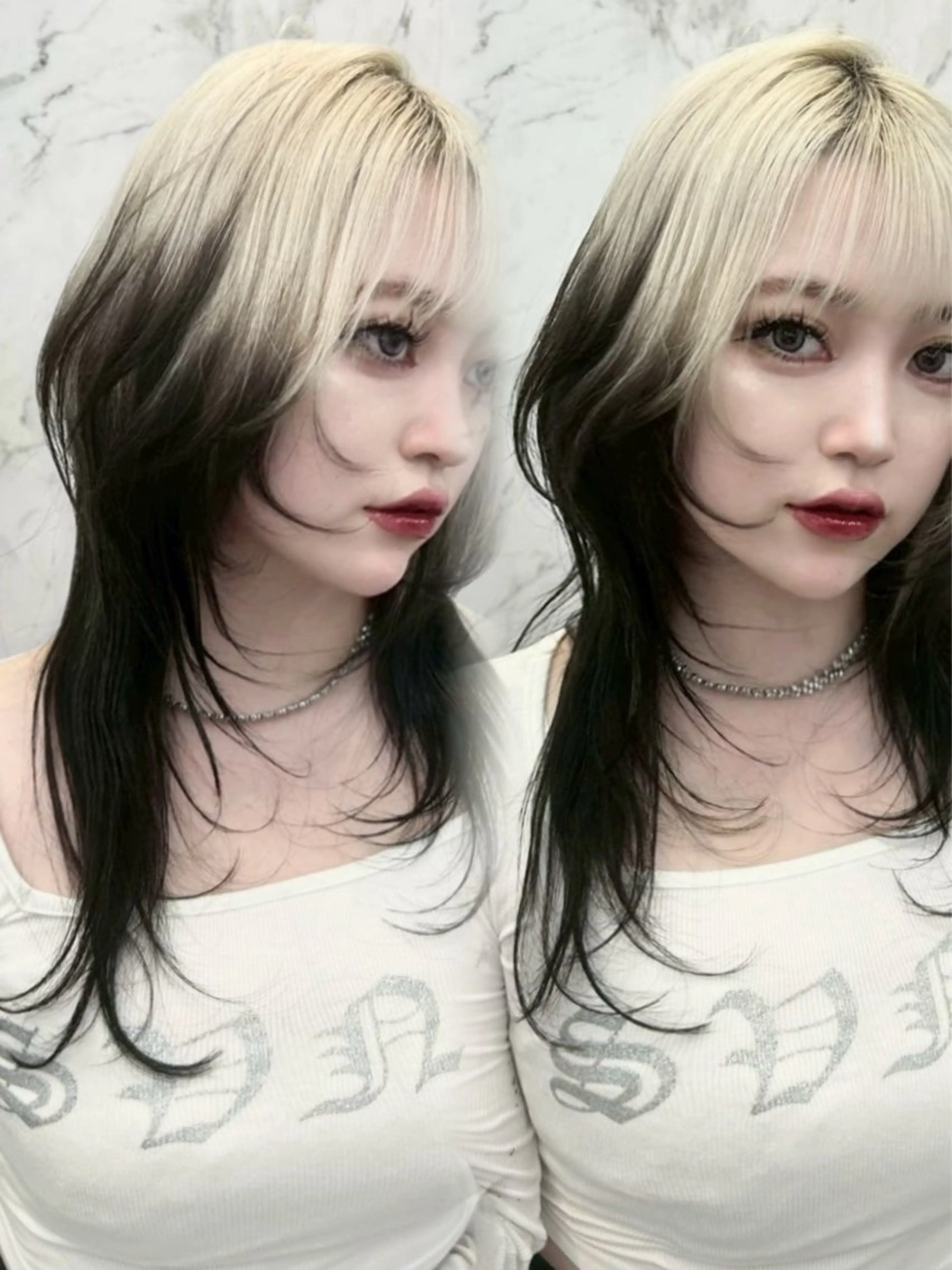 カット hair salon dot. mooda 韓国風サロン 町田店所属・韓国風ヘア🎀🩶 /♡𝓝𝓸𝓪♡のヘアスタイル