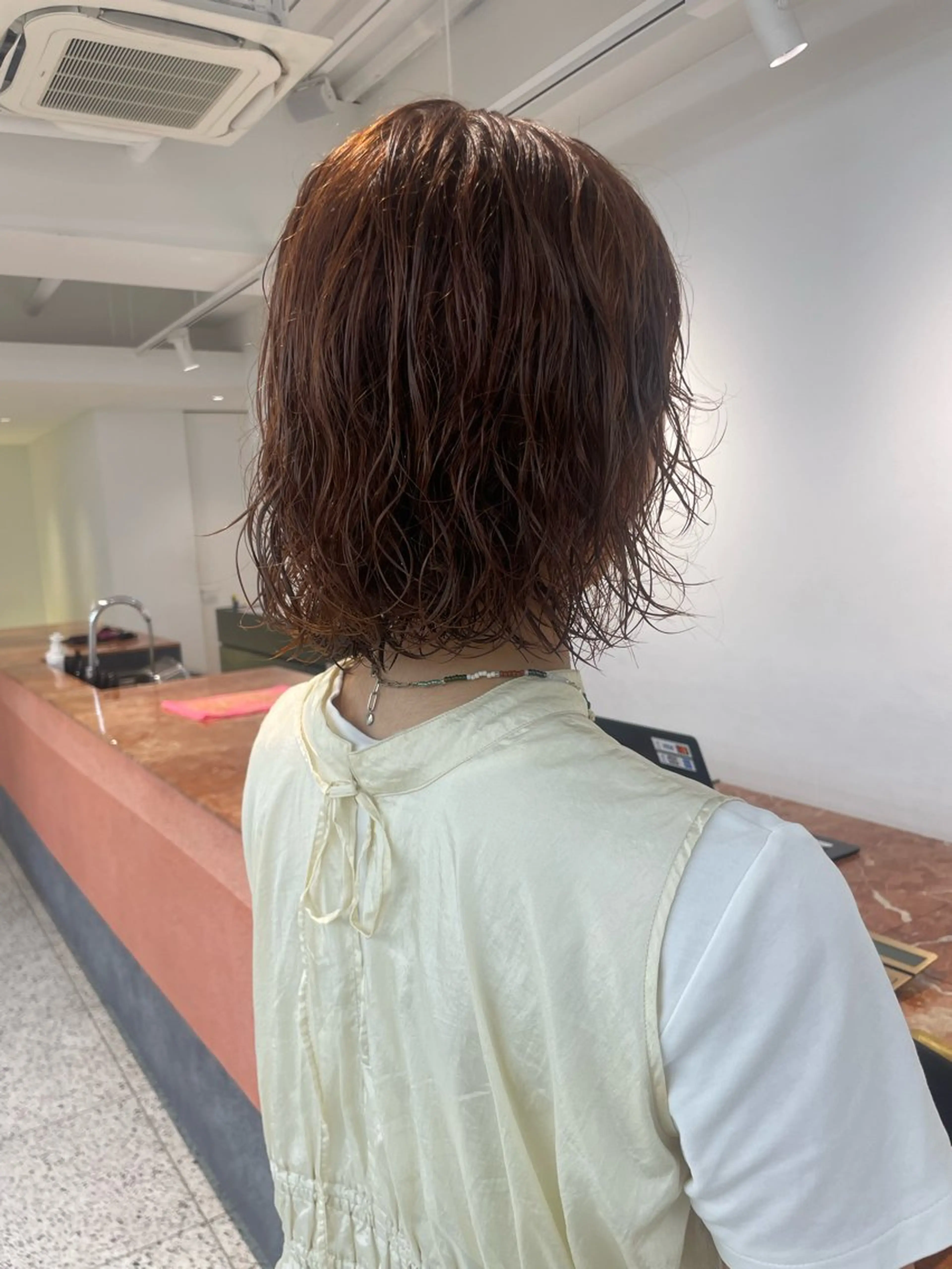 ミディアム パーマ カット パーマ トリートメント 🌟満足度No.1/ 似合わせ/AYA🌟のヘアスタイル