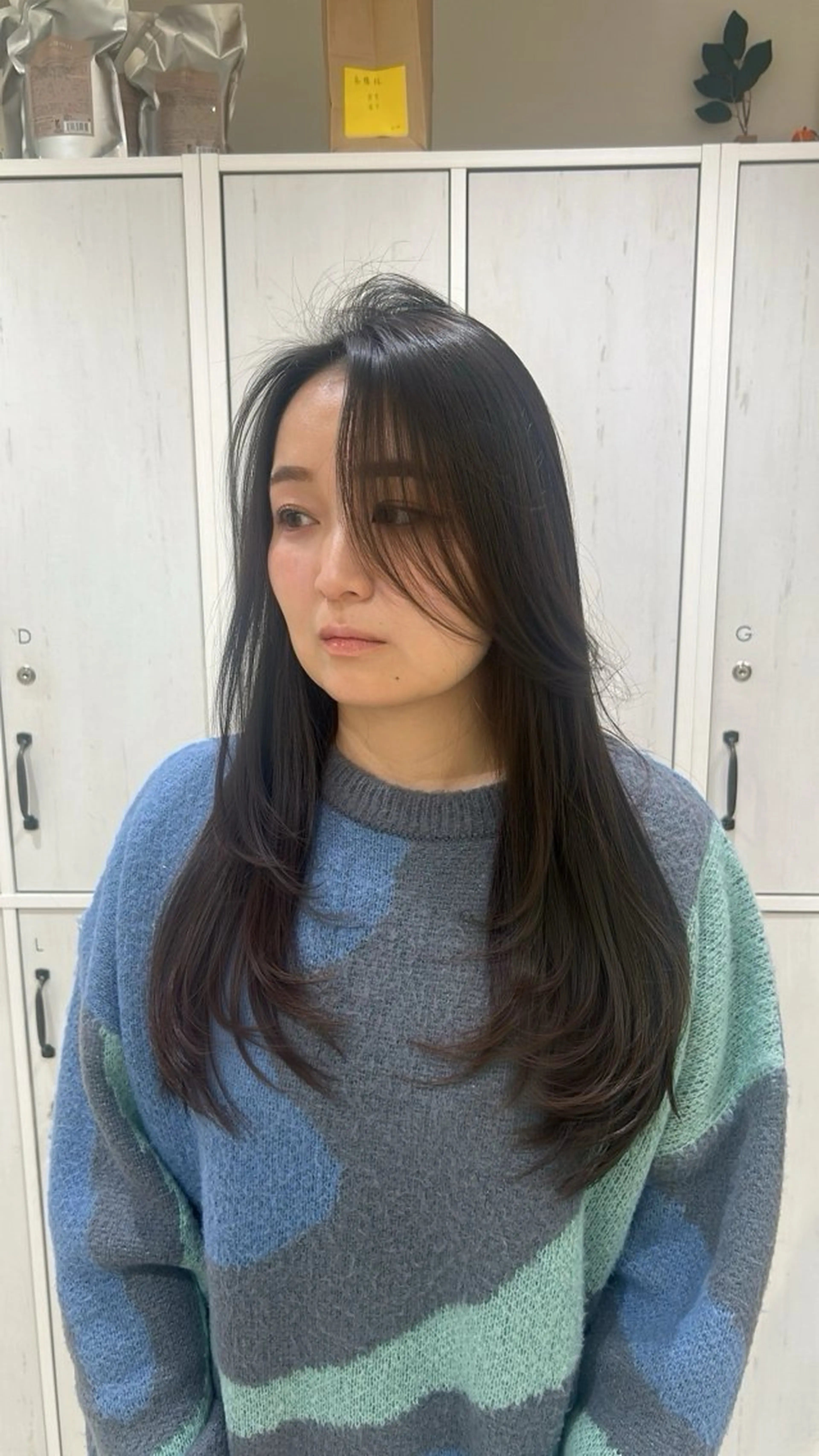 ロング カット hana/海外風ヘア /レイヤーカット🪐のヘアスタイル