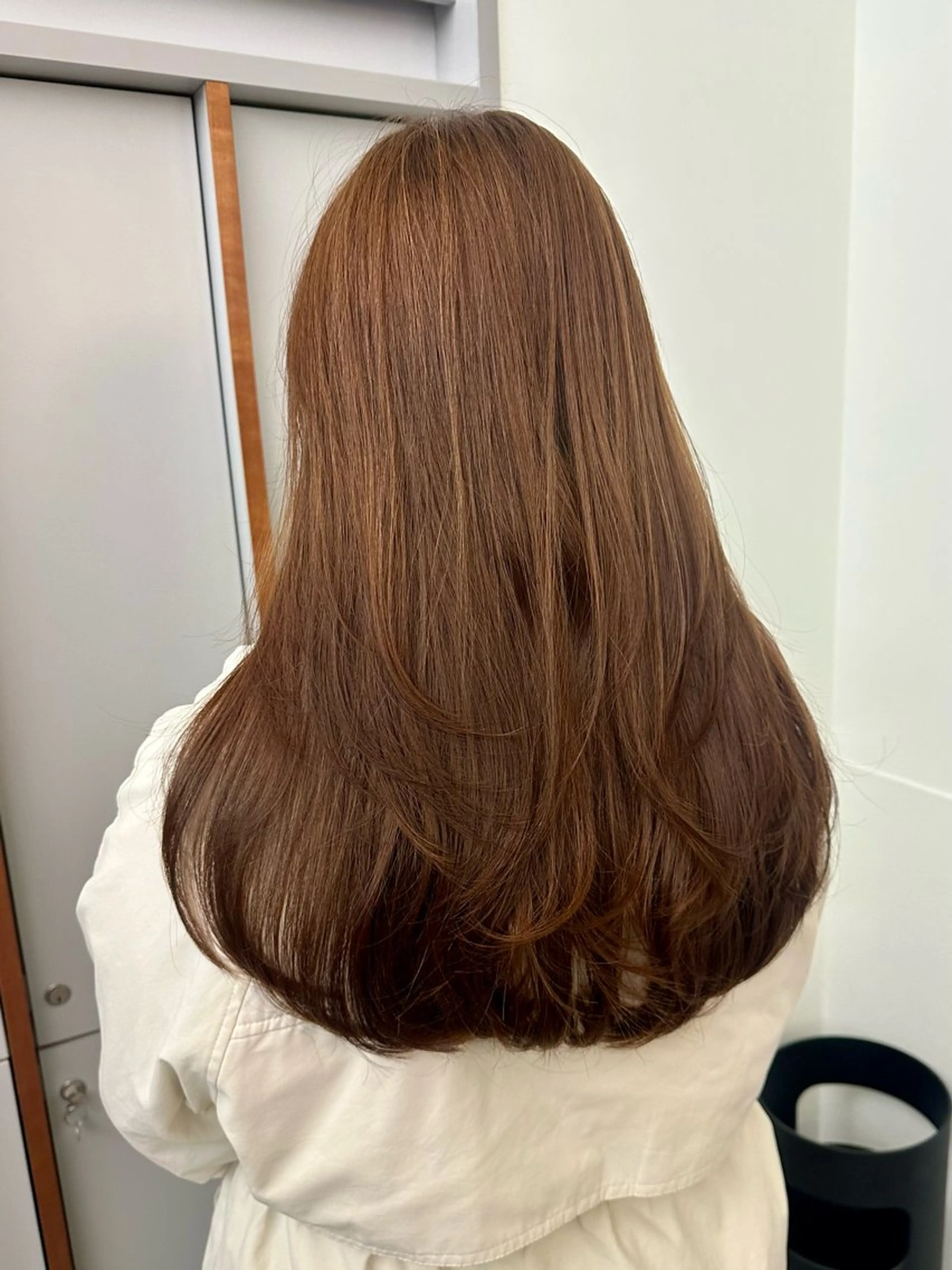 ロング ヘアカラー レイヤーカット‎🤍 /ともえ🤎🧸のヘアスタイル