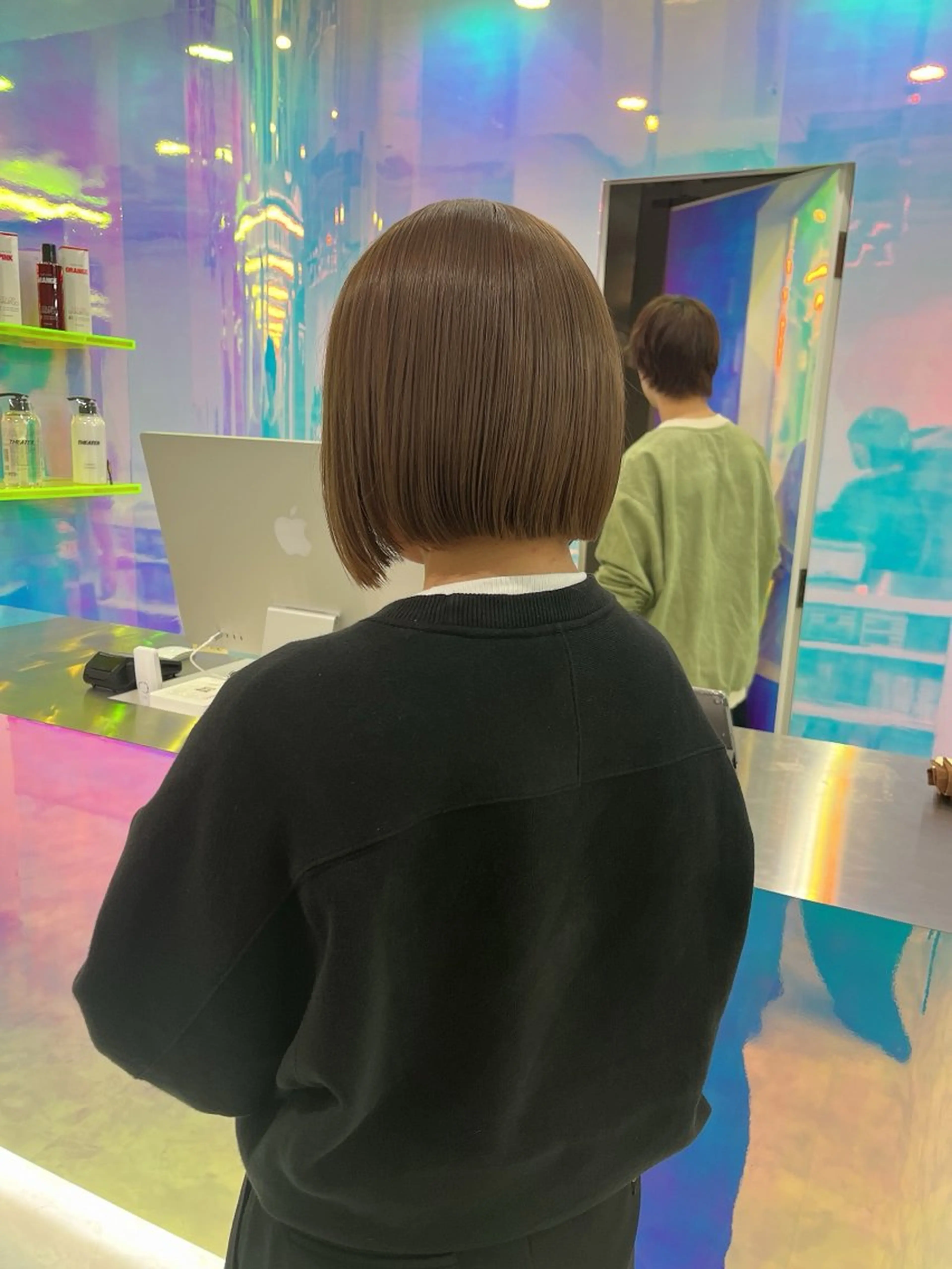 ショート カラー ヘアカラー トレンドレイヤー No.1/KOHEIのヘアスタイル