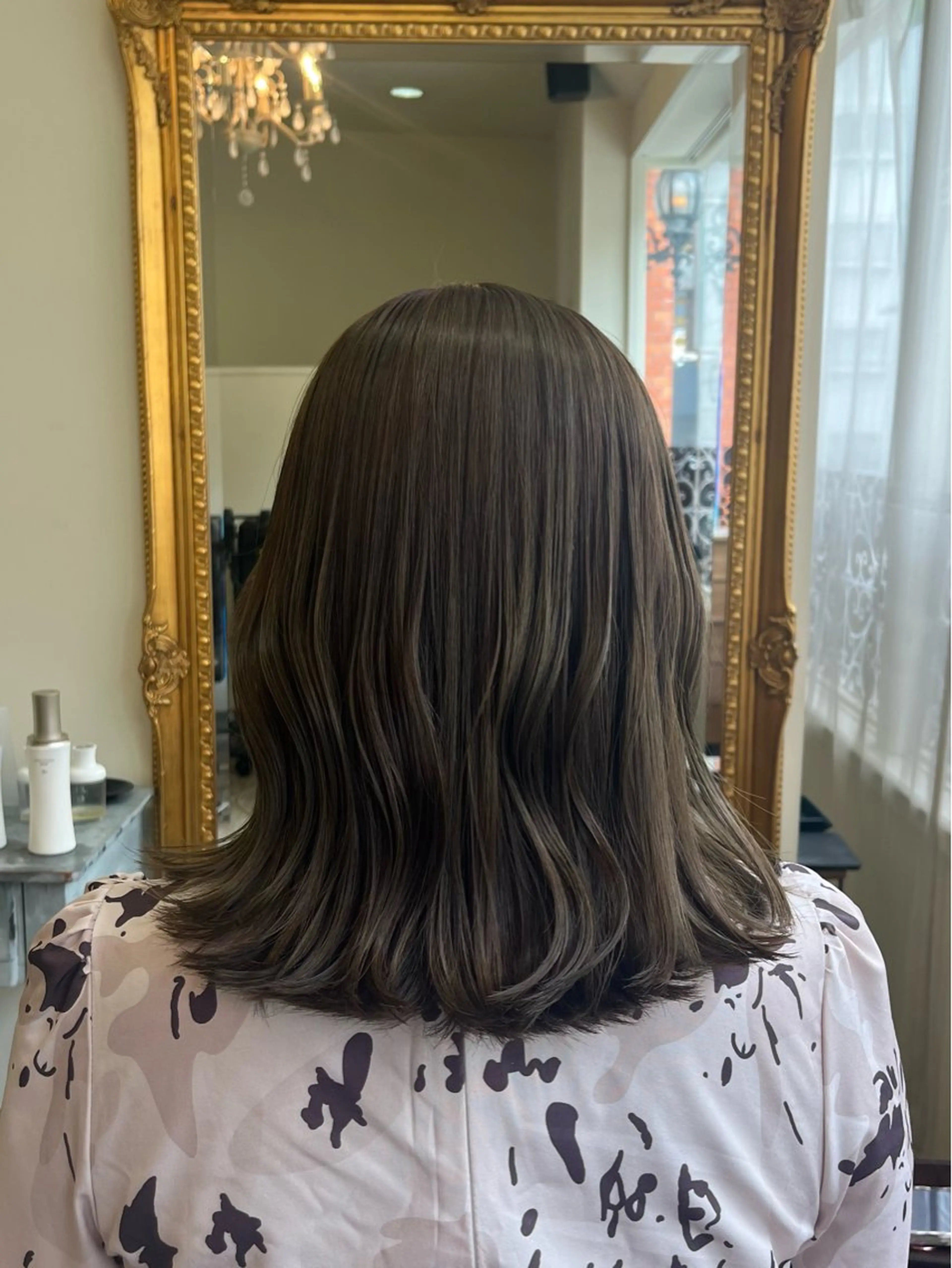 ミディアム 【艶髪カラー】 omiのヘアスタイル