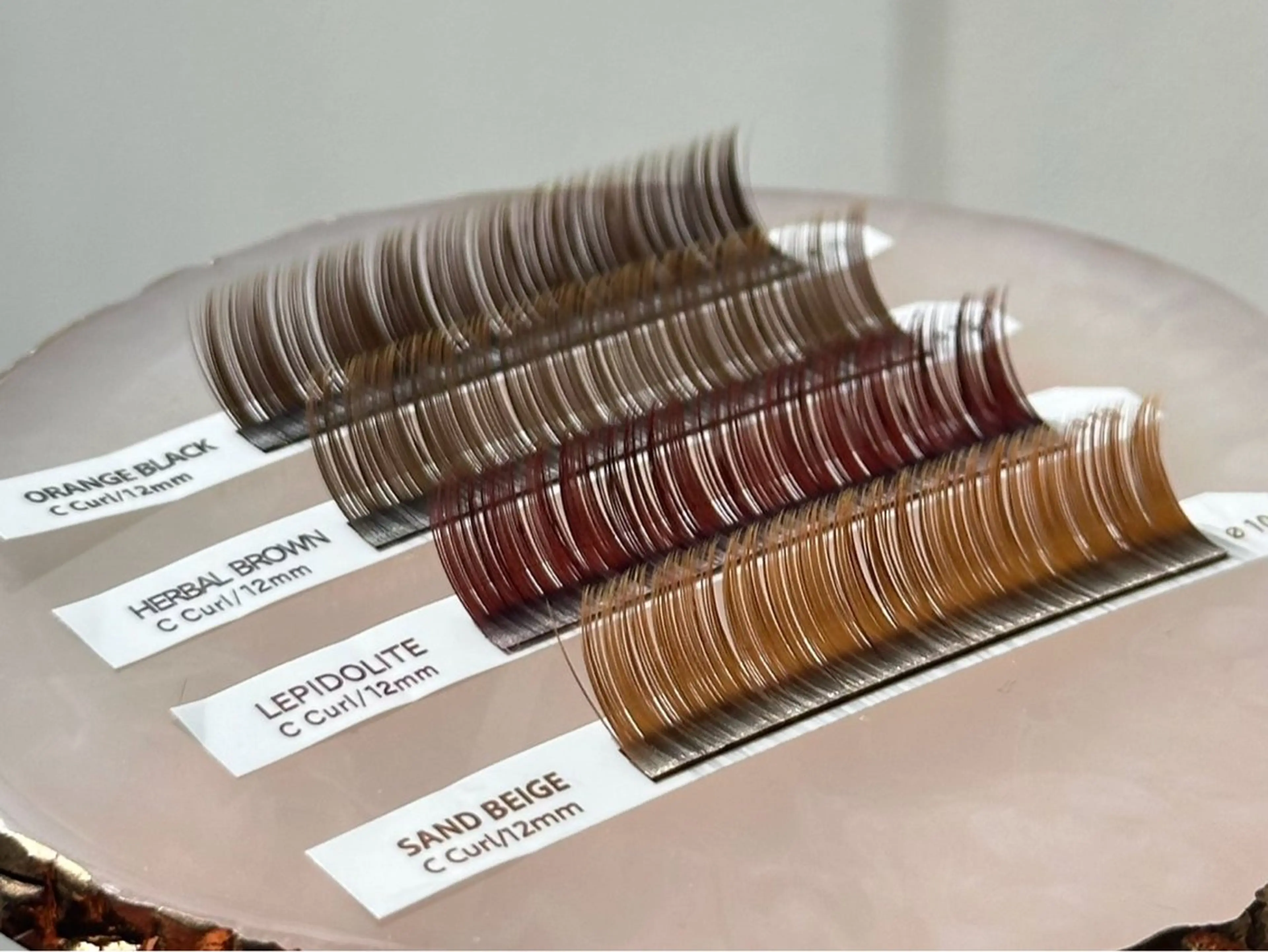 【マツエク】カラーフラットラッシュ120本¥6500🩷の写真