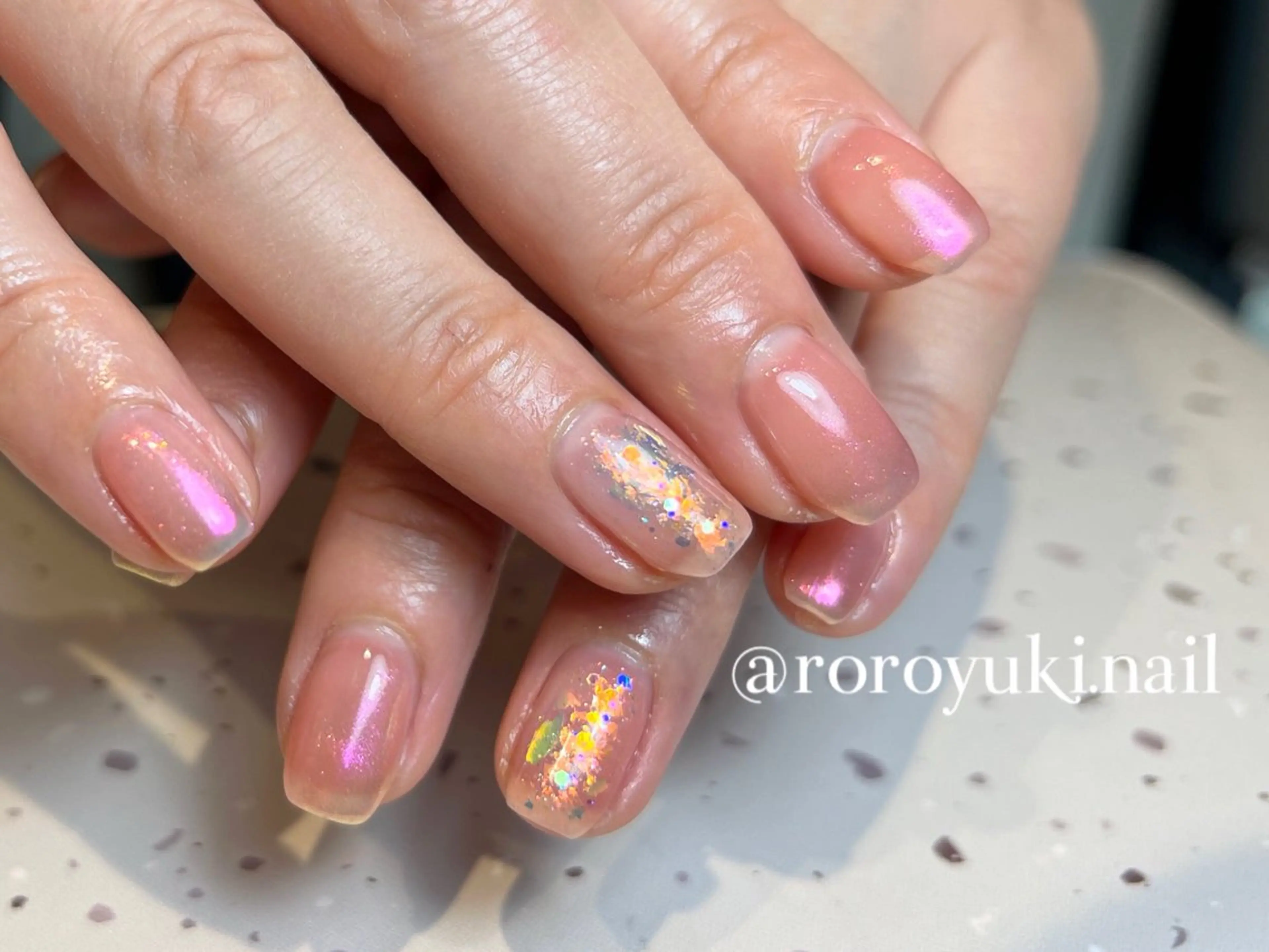ネイル ハンドネイル Luna nails Yukiのネイルデザイン