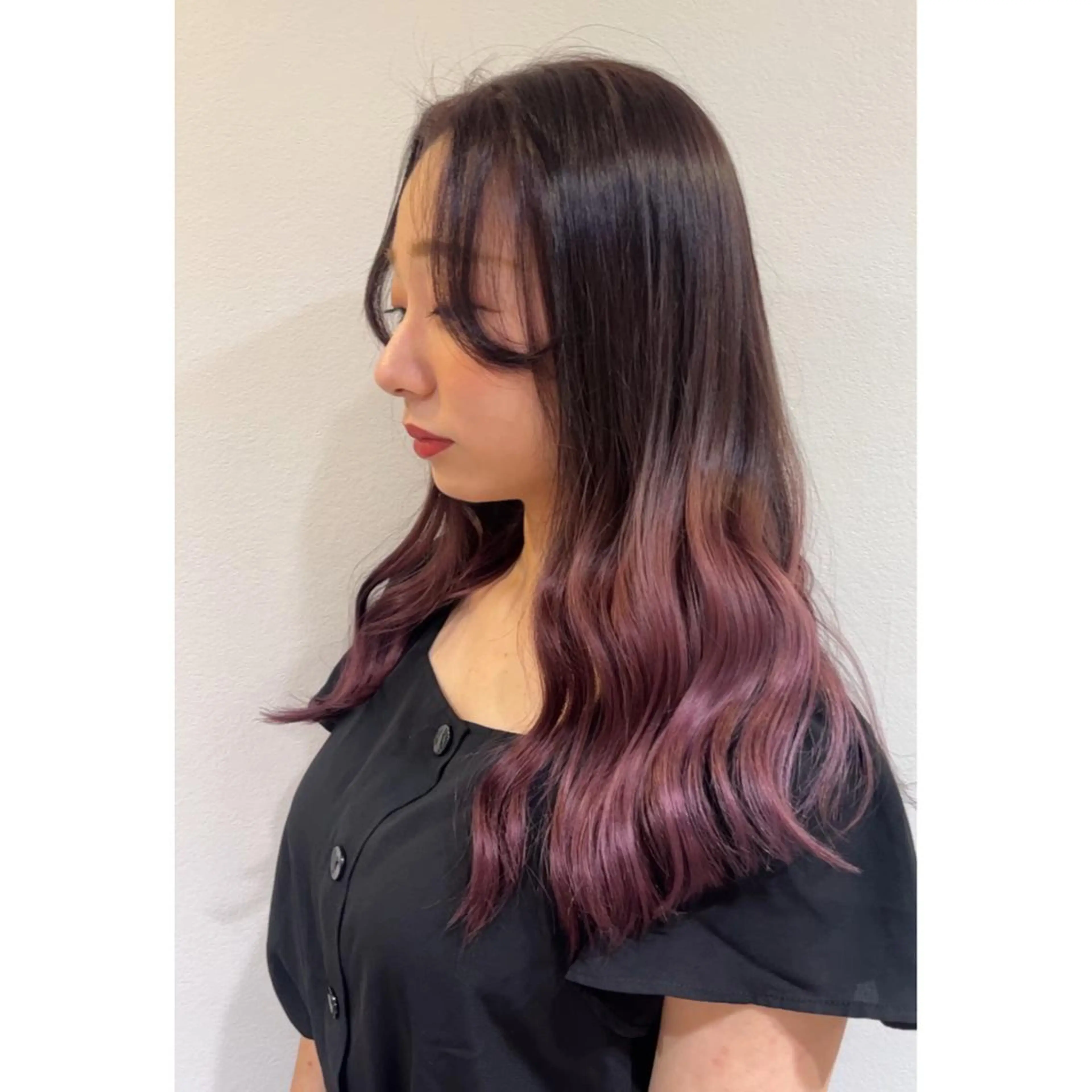 🧡ダブルカラーやグラデーションカラーなどのデザインカラー🧡トリートメント付き⭐️の写真