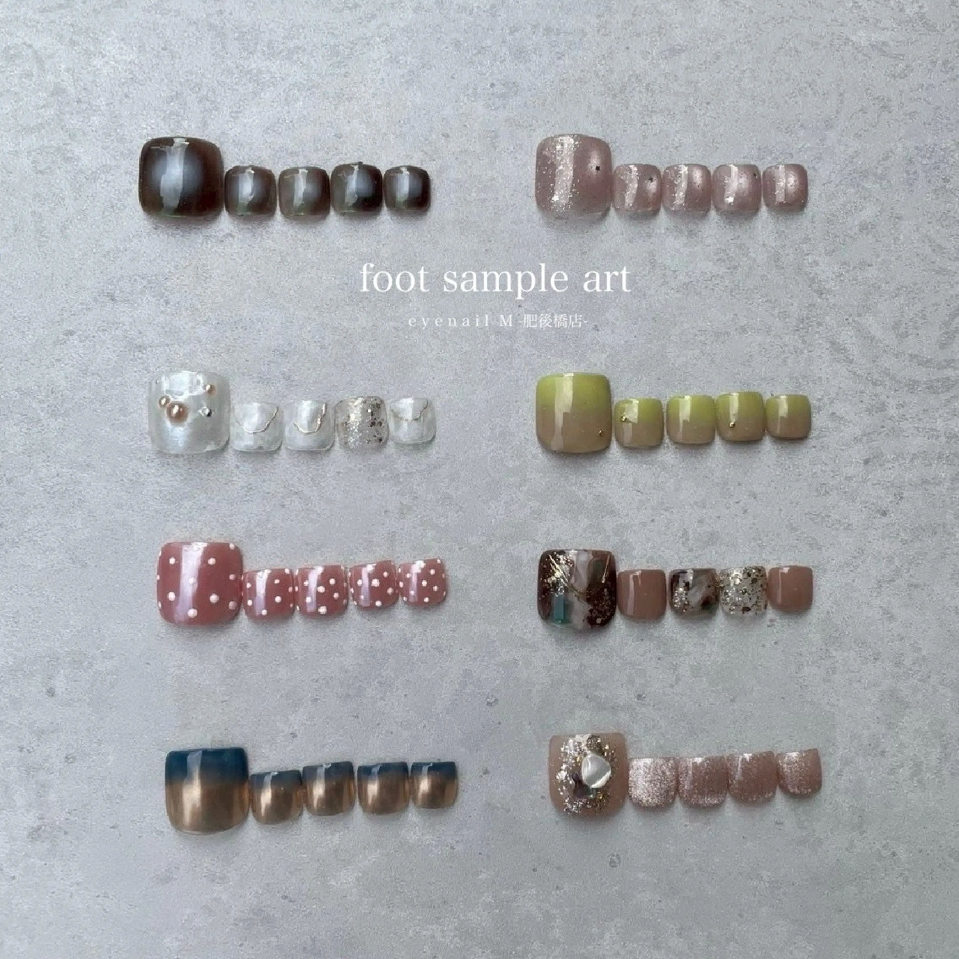 新規限定🌿[オフあり]FOOT👣毎月限定☆サンプルアートコース💫 フットバス付の写真