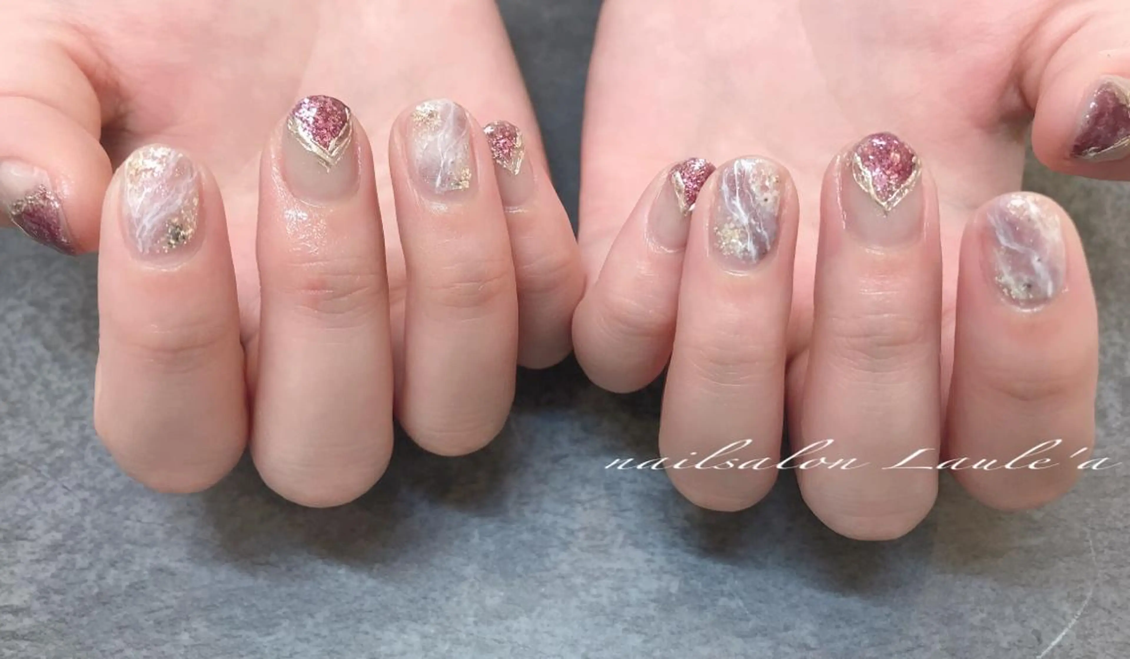 ネイル nailsalon Laule'aのネイルデザイン