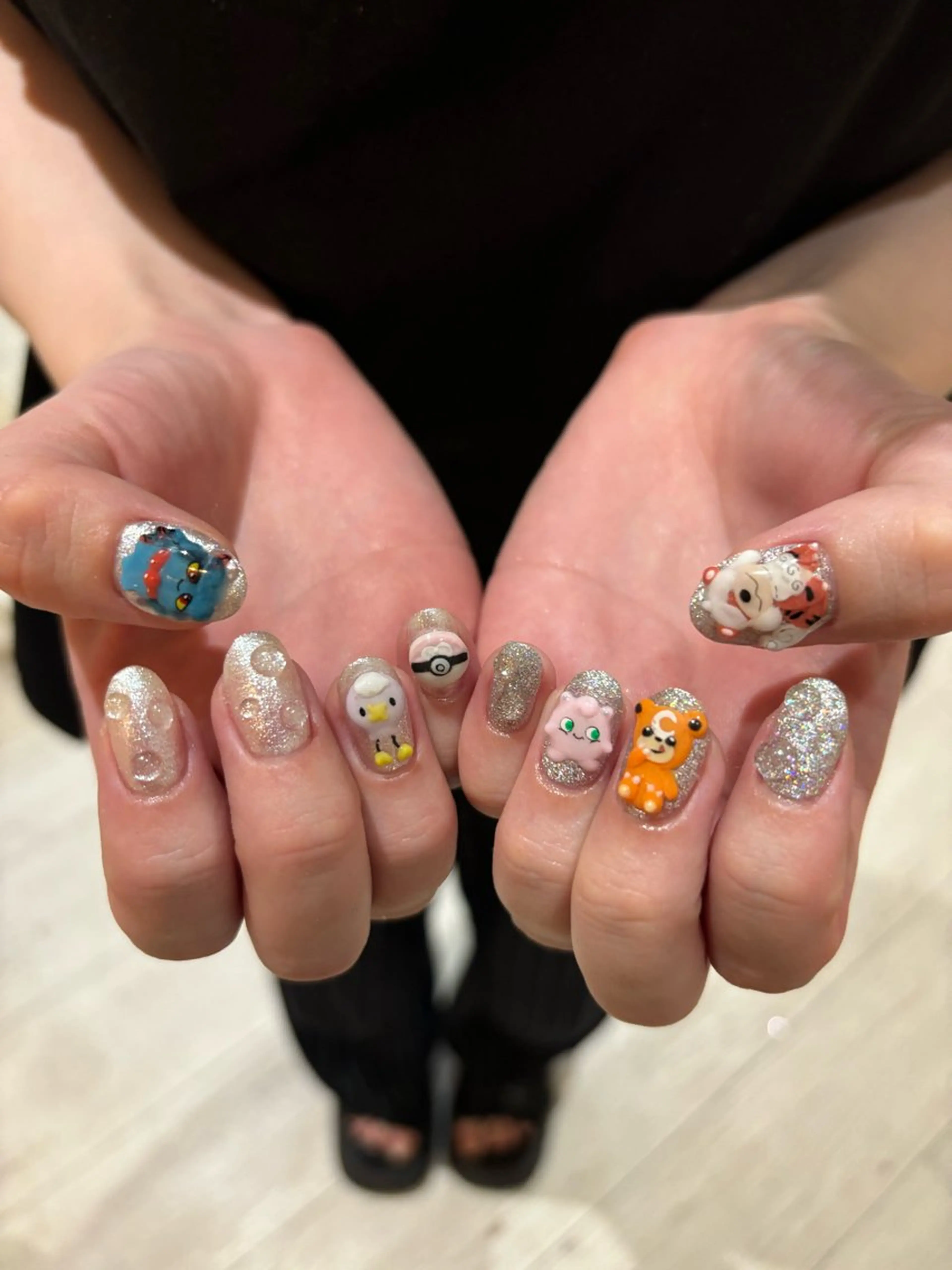 ネイル 持ち込み ハンドネイル nail salon ibelu  梅田店のネイルデザイン