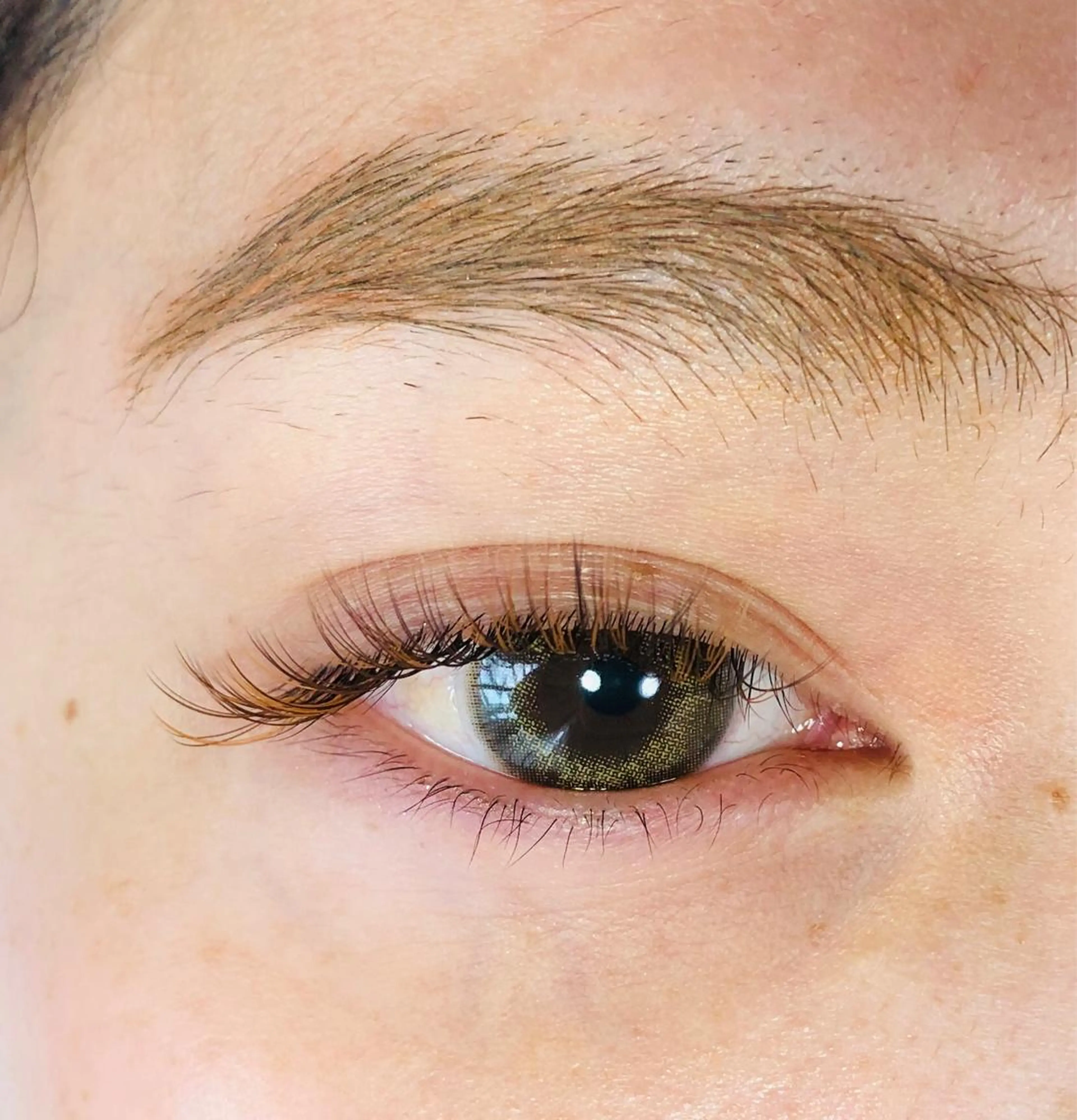 マツエク・マツパ カラーマツエク ボリュームラッシュ Hug me eyelashのマツエク・マツパデザイン