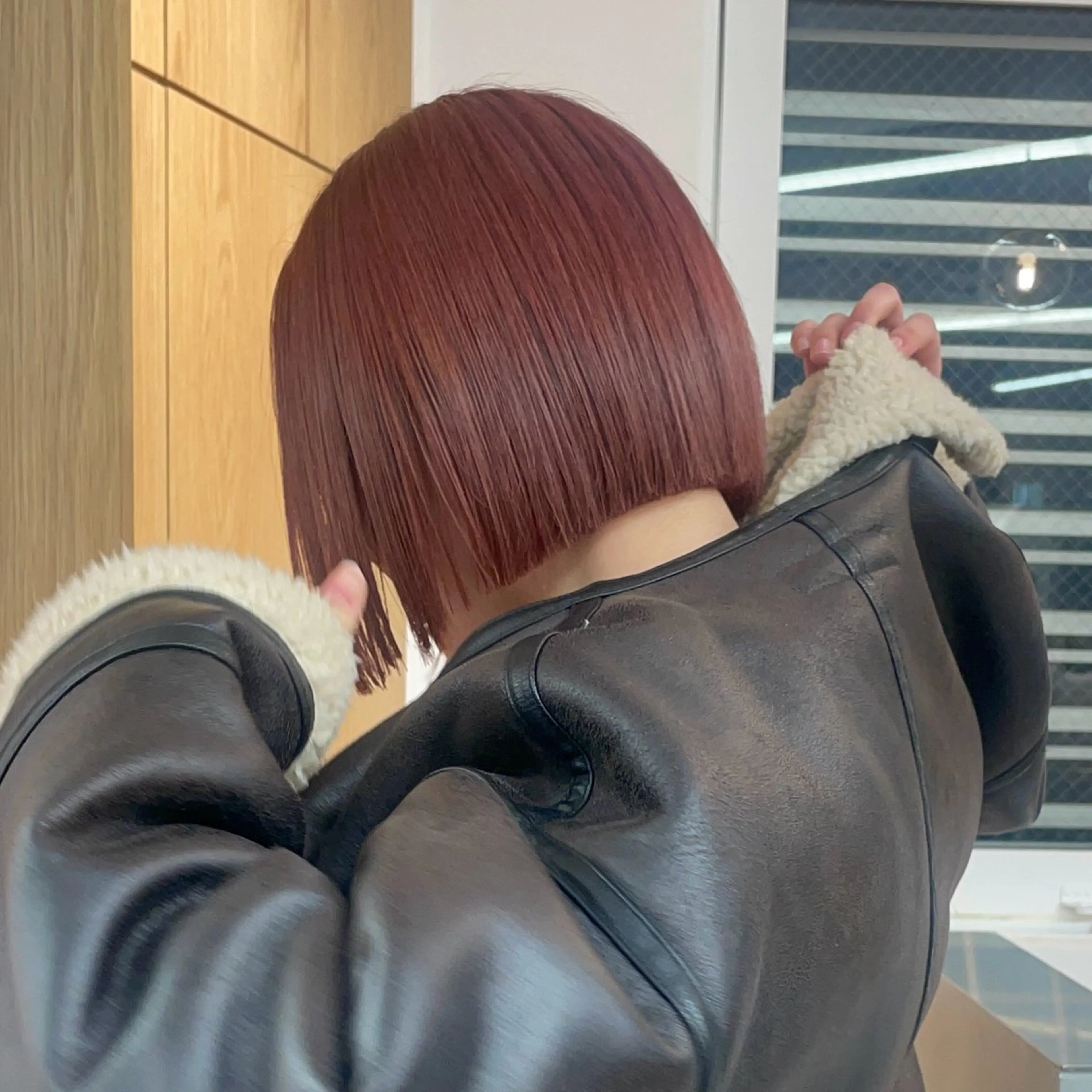 ショート Misaki /ボブ/縮毛矯正のヘアスタイル