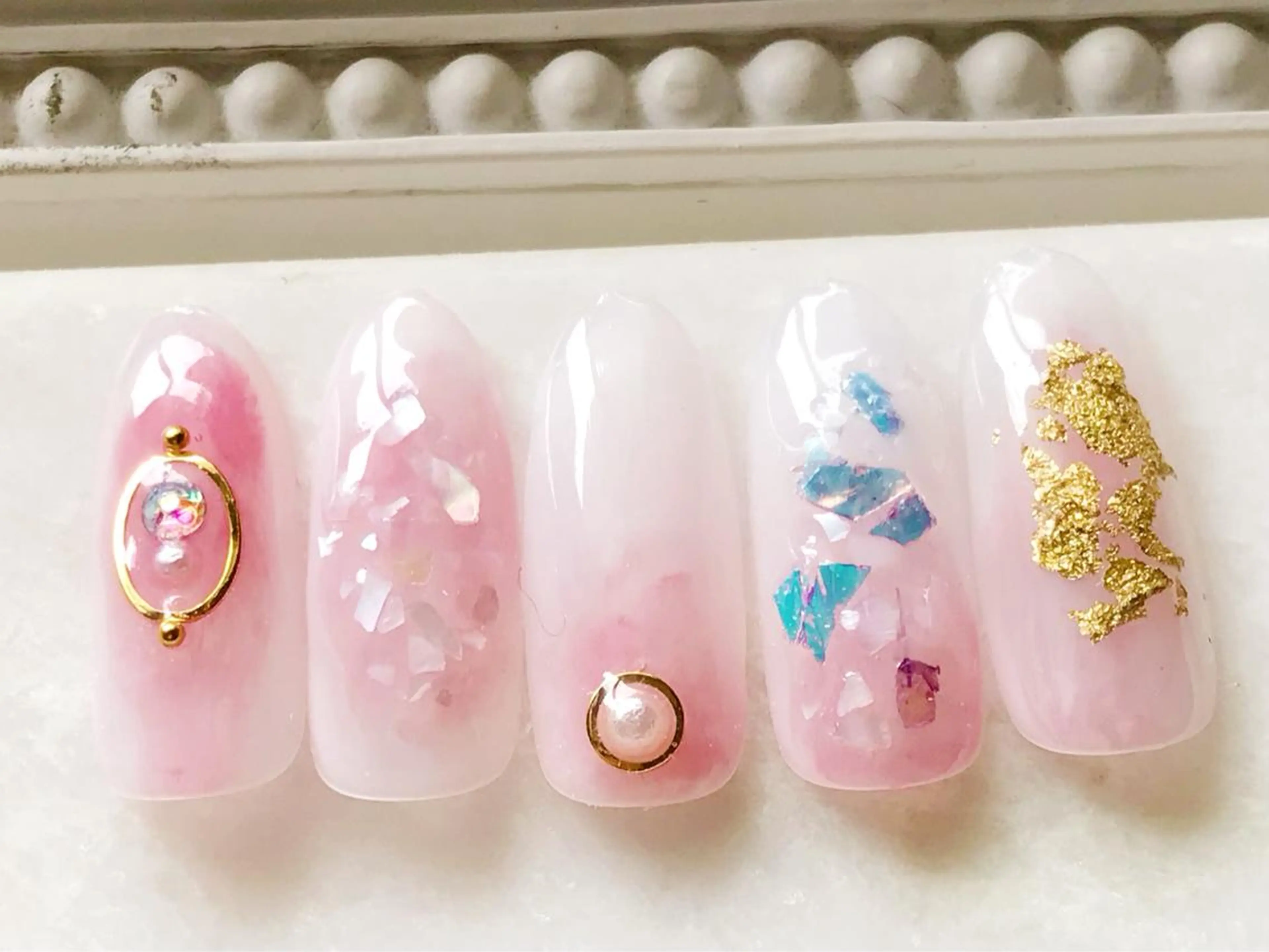 ネイル ジェルネイル パラジェル ハンドネイル Satomi  のネイルデザイン