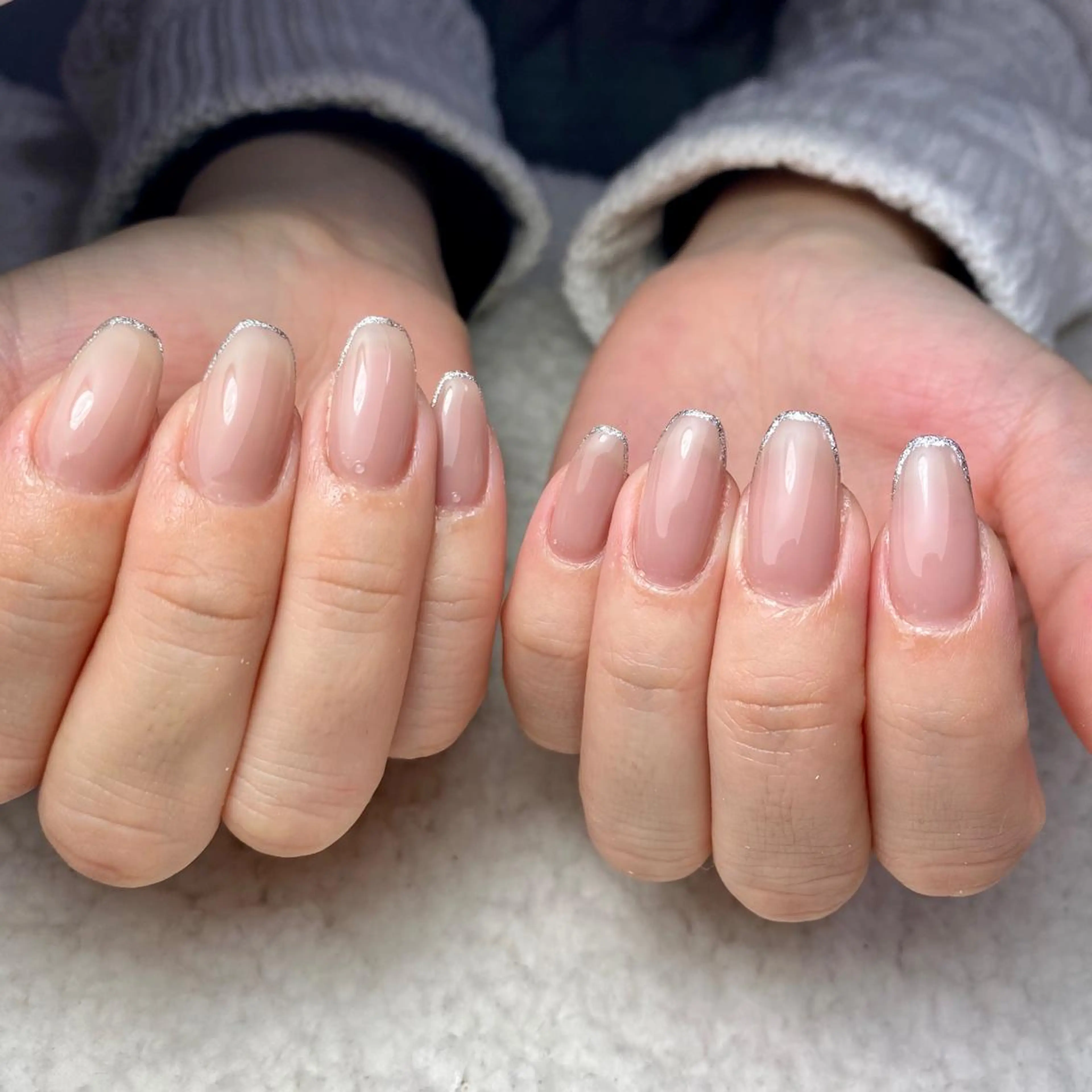 ネイル フレンチネイル ジェルネイル ワンカラーネイル シンプルネイル ハンドネイル COCO+所属・COCO +のエステ・リラクイメージ