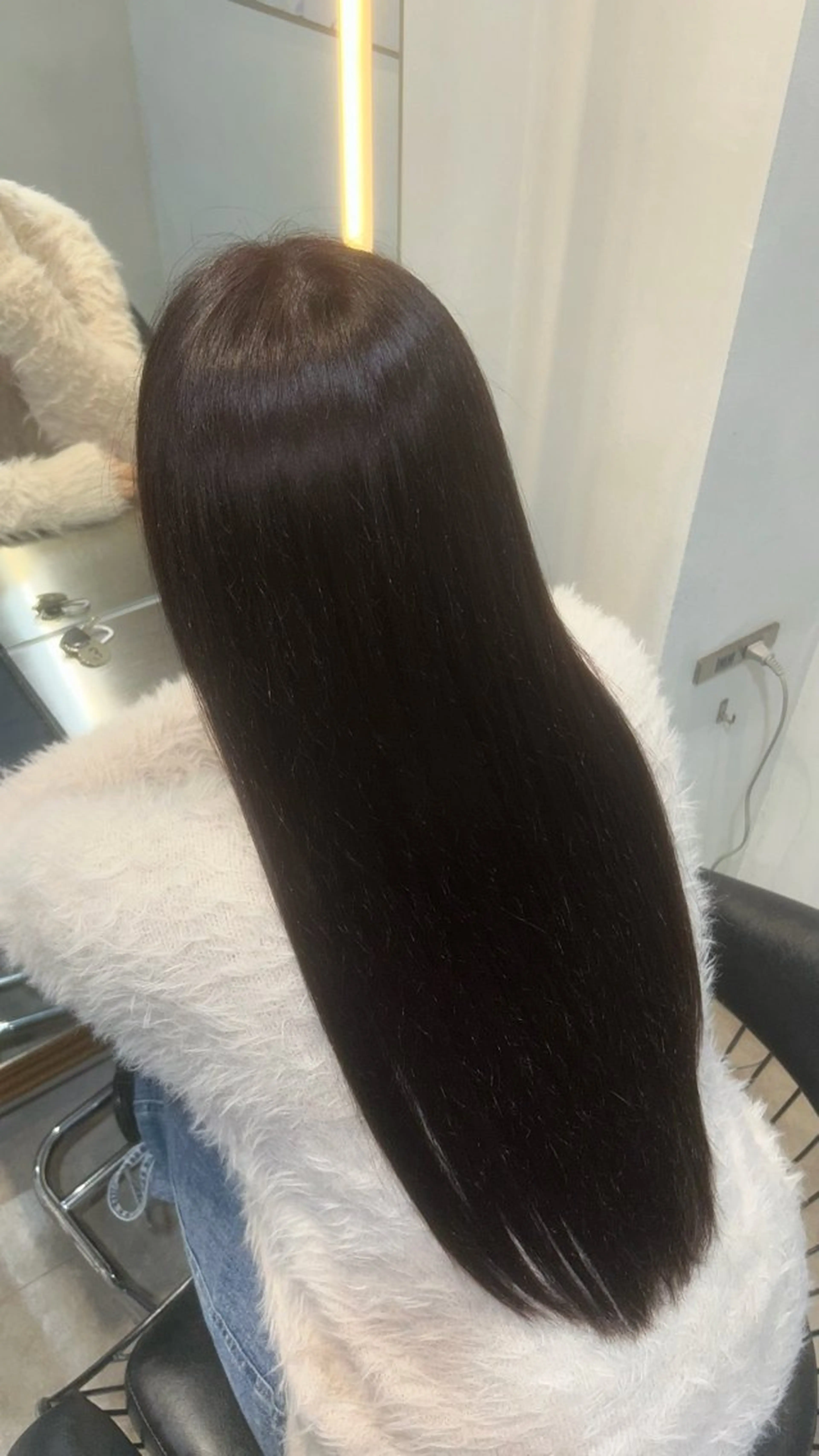 ロング カラー トリートメント ツヤ透明感カラー /あやか🩰のヘアスタイル