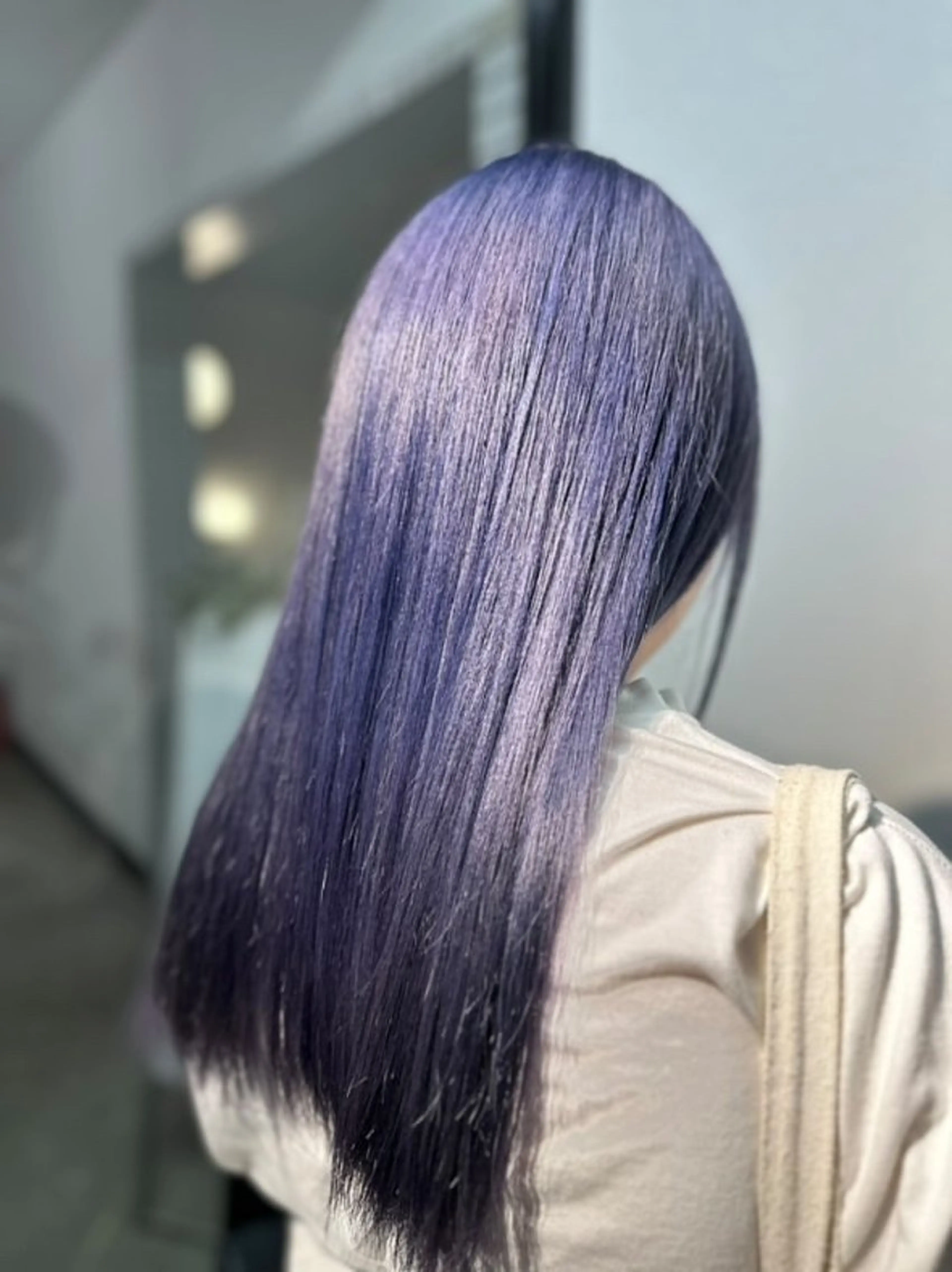 ロング ヘアカラー 池田 亮雅のヘアスタイル