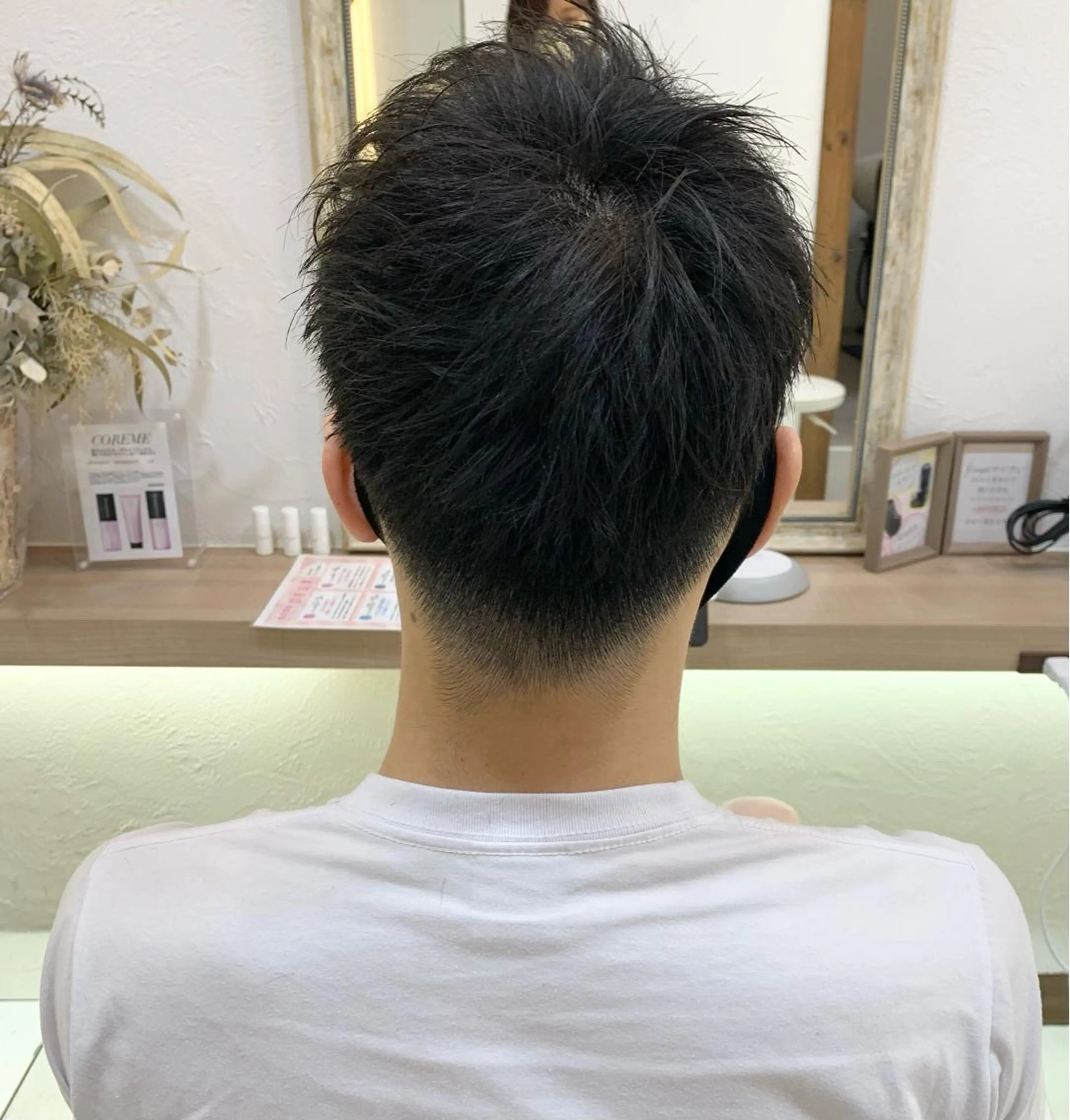 ショート メンズ カット ヘッドスパ 似合わせカラー/艶 髪質改善/ヨシザキのヘアスタイル