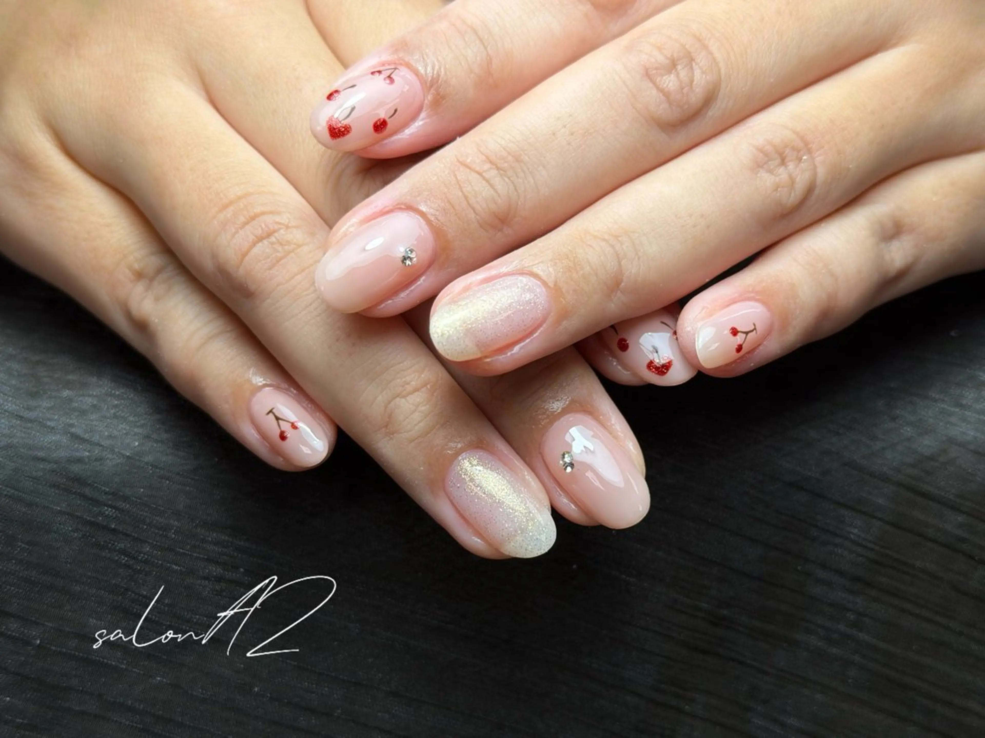 ネイル オフィスネイル ハンドネイル salon AZのネイルデザイン