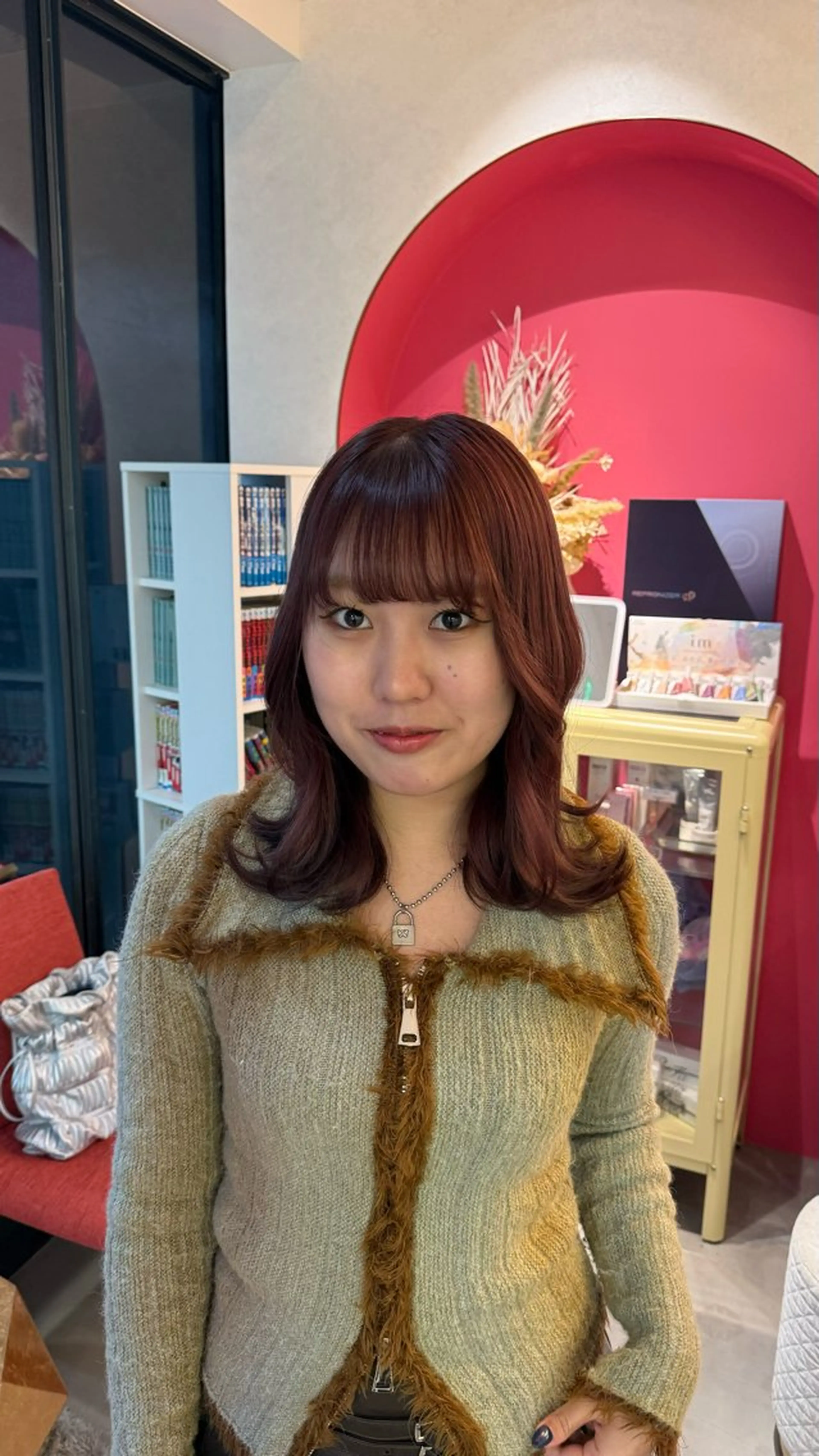 ミディアム ヘアカラー Boxmico. / カカズ コトネのヘアスタイル