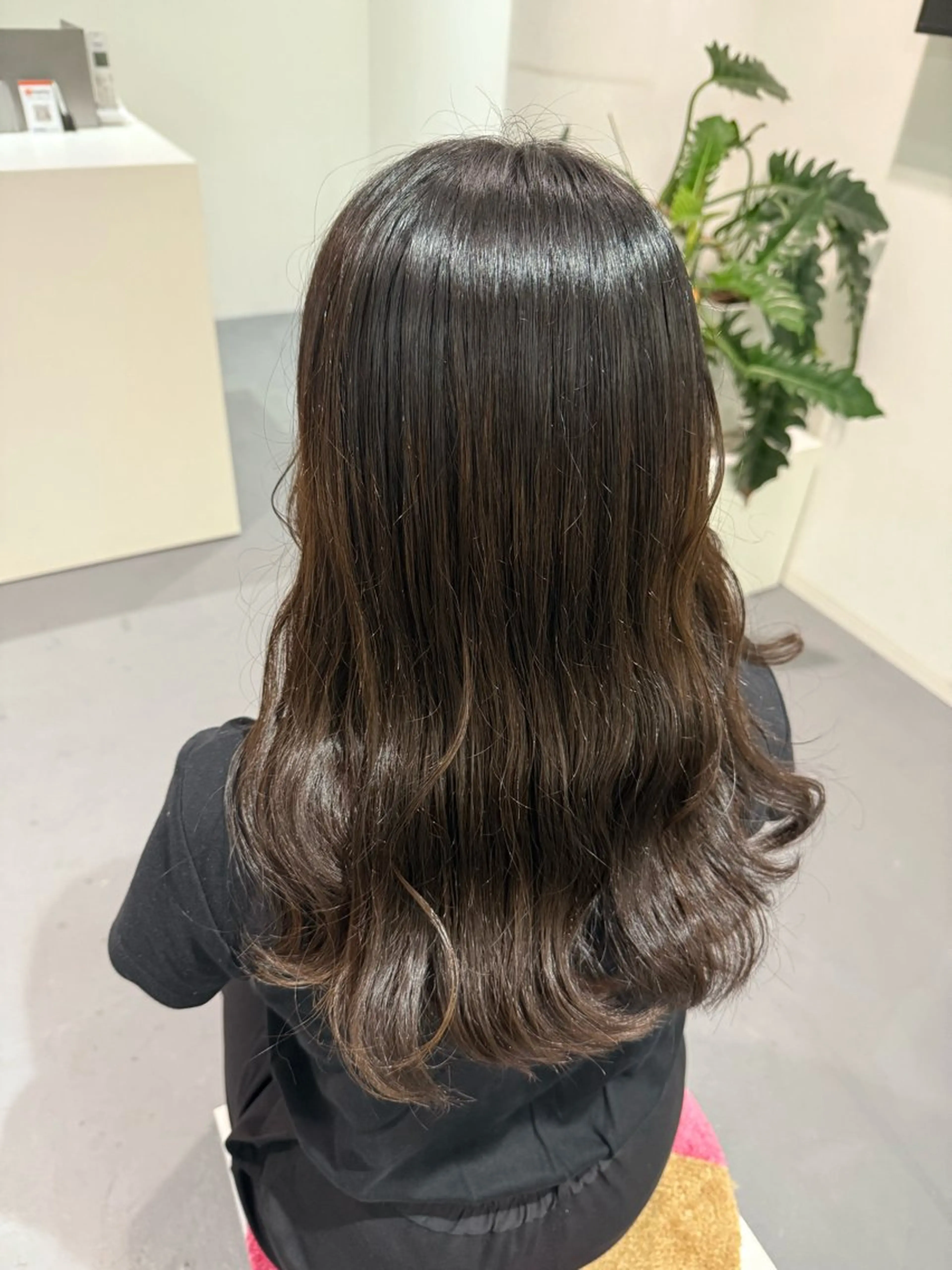 ロング 八村 一花のヘアスタイル