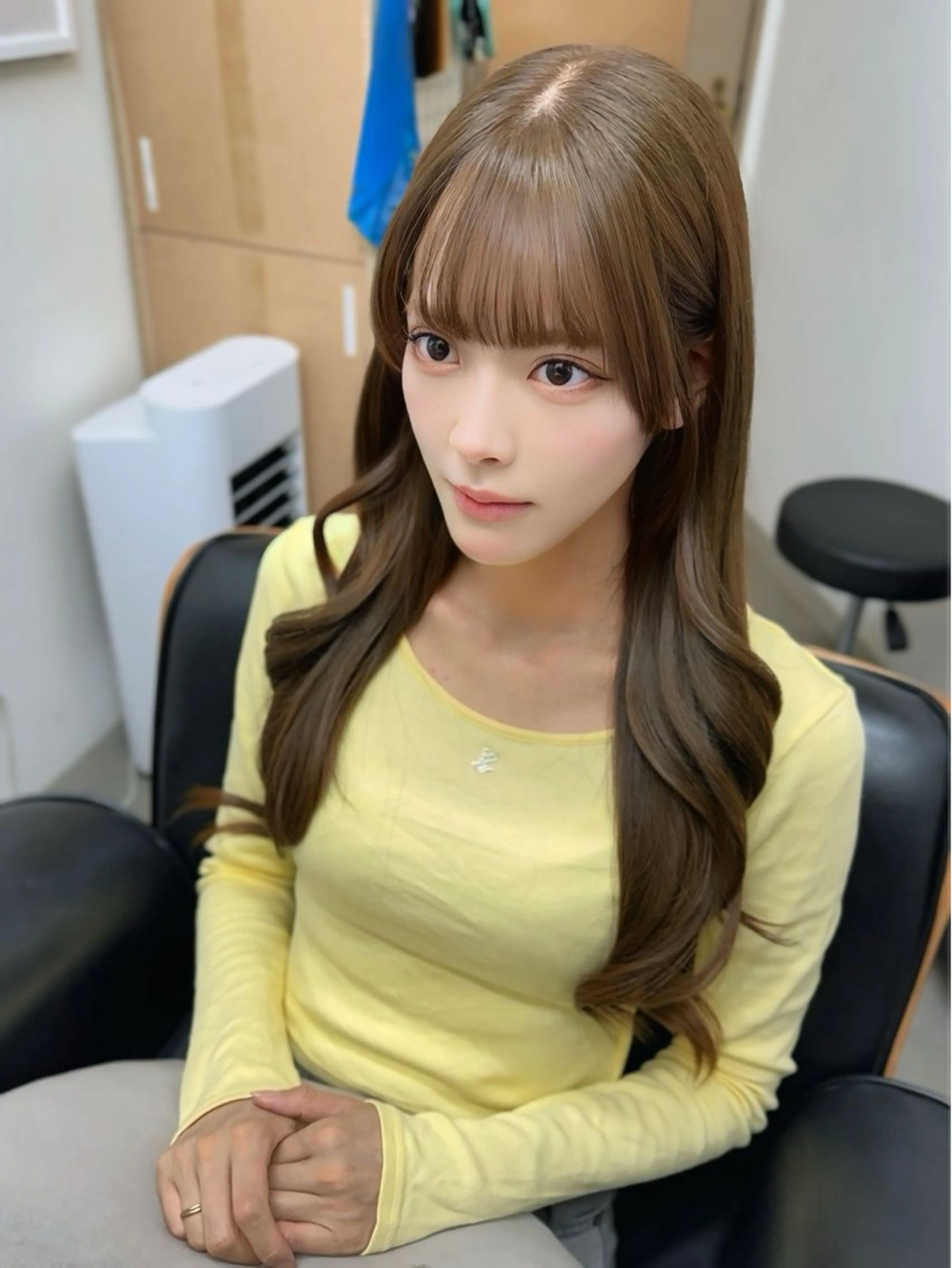 ロング カラー アディクシーカラー イルミナカラー クオルシアカラー 髪質改善 韓国風ヘア カット ヘアカラー トリートメント 艶髪改善師/高橋潤 /縮毛矯正のヘアスタイル