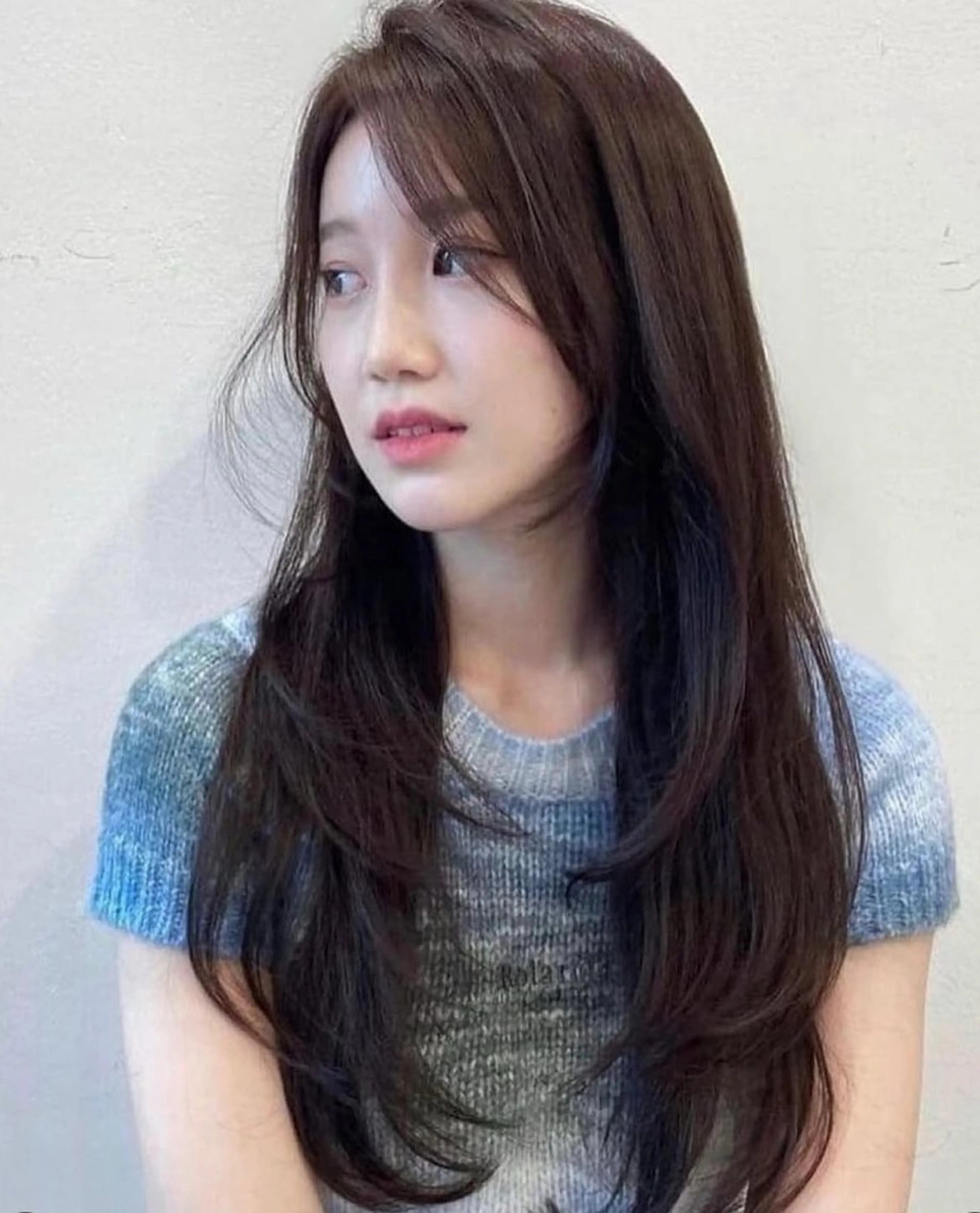 🉐 【3名限定】❤️韓国似合わせカット＋透明感カラー+髪質改善縮毛矯正+トリートメントの写真