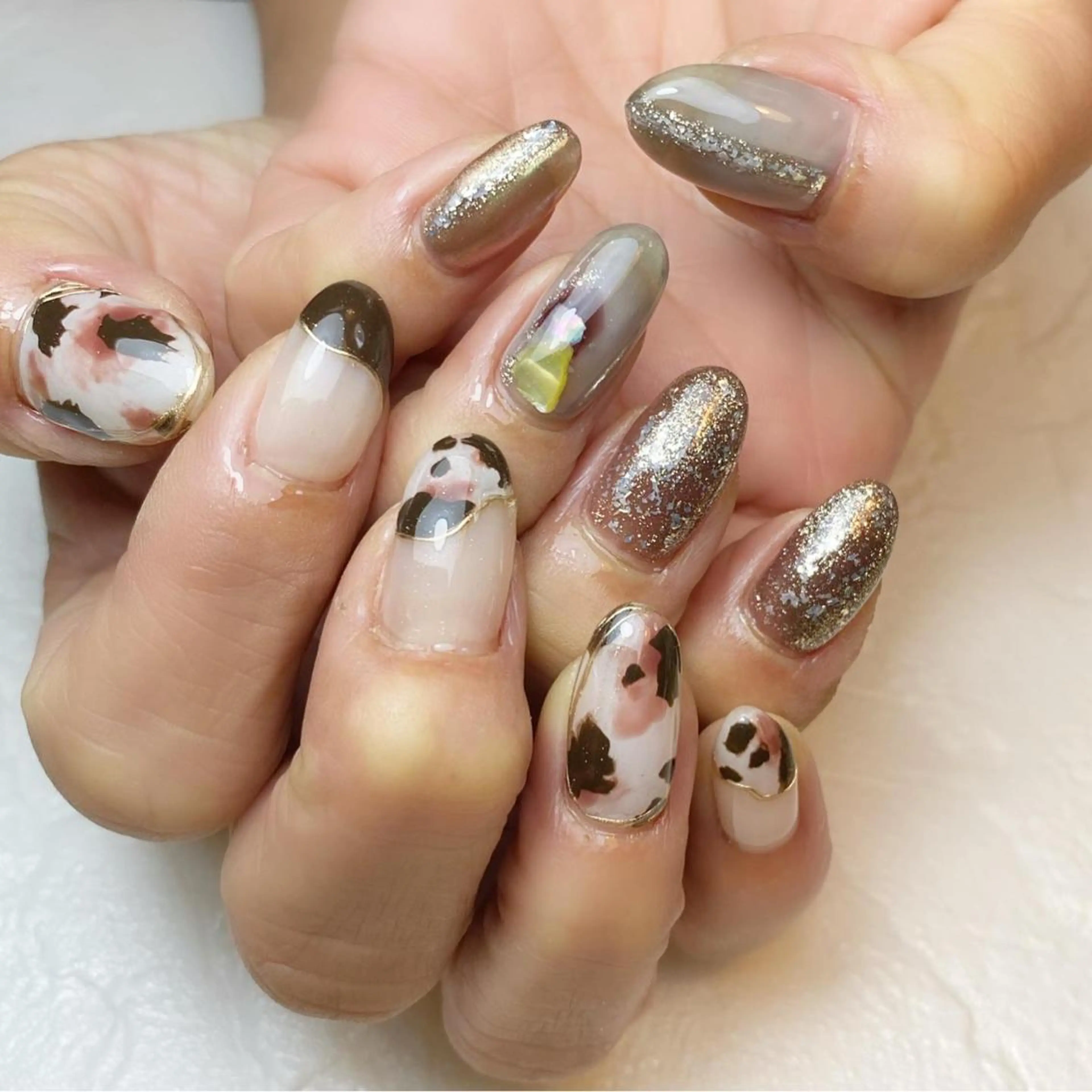 ネイル アニマル柄 ハンドネイル Nail ameria megu所属・ameria meguのネイルデザイン